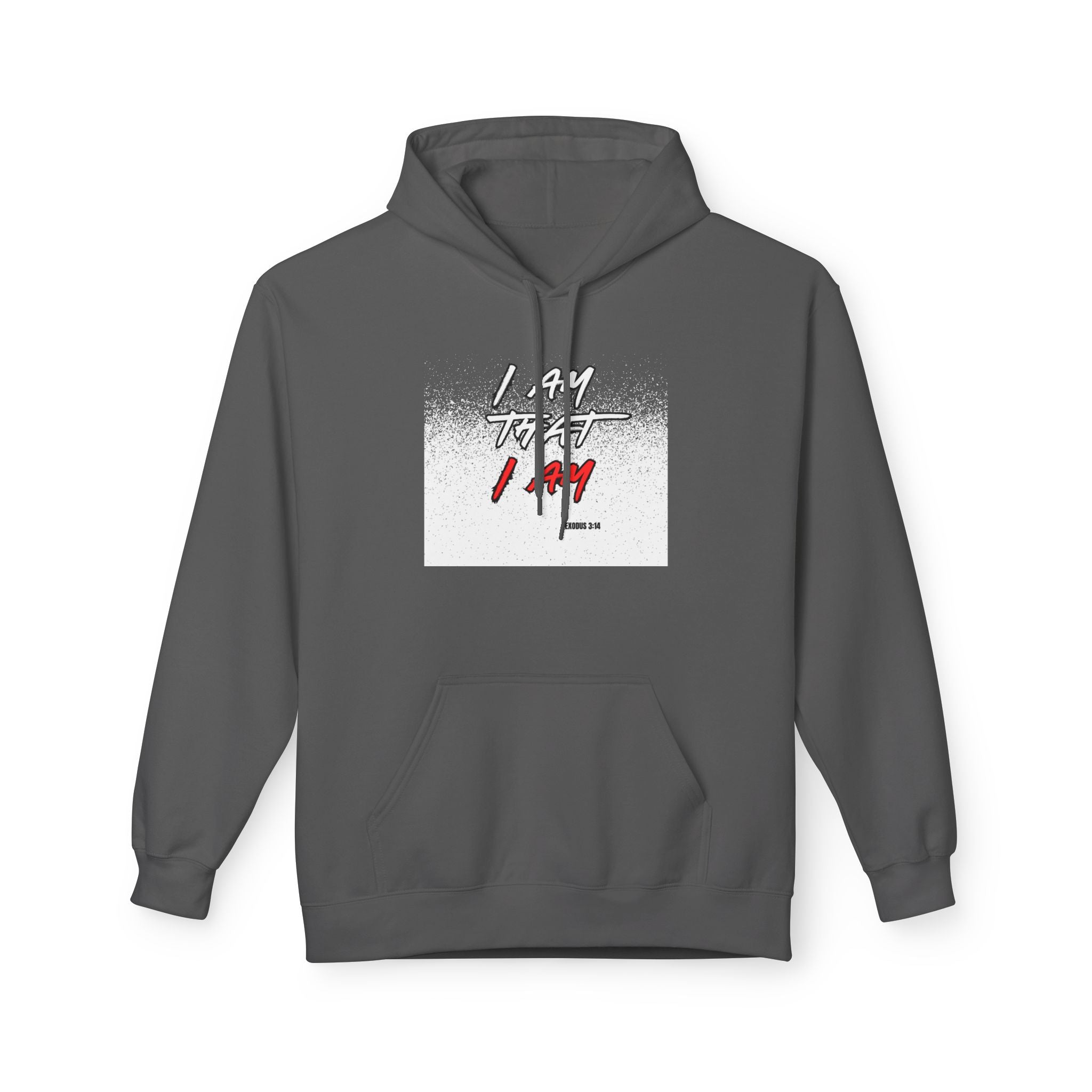 Hoodie — 'Lazy Today, Lady Tomorrow' Minimal Script Hoodie (White)