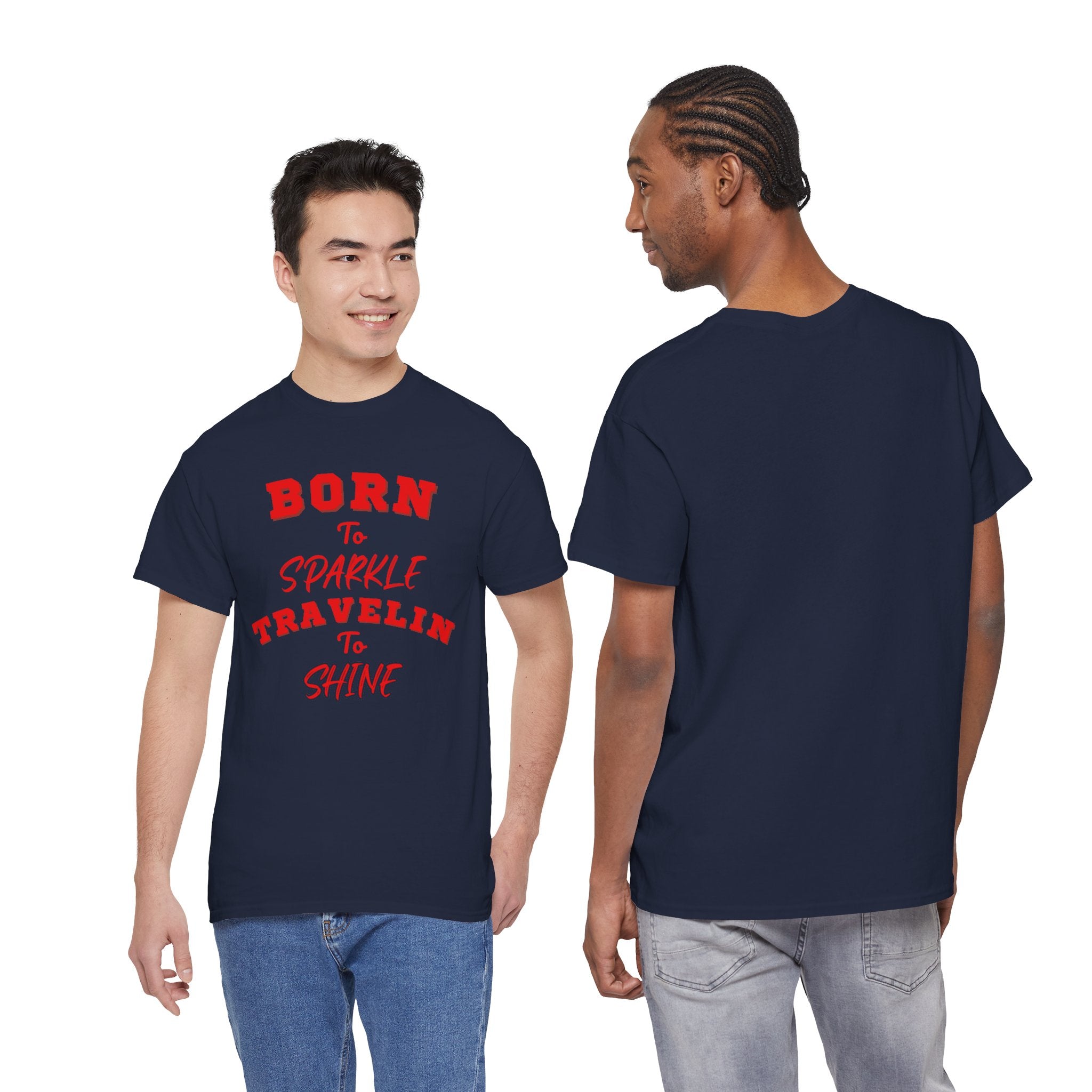 Traveling and shining T‑Shirt — Adventure Graphic Tee