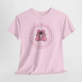 Breast Cancer Awareness T-Shirt — “Giving Up Is Not An Option” Pink Ribbon Tee