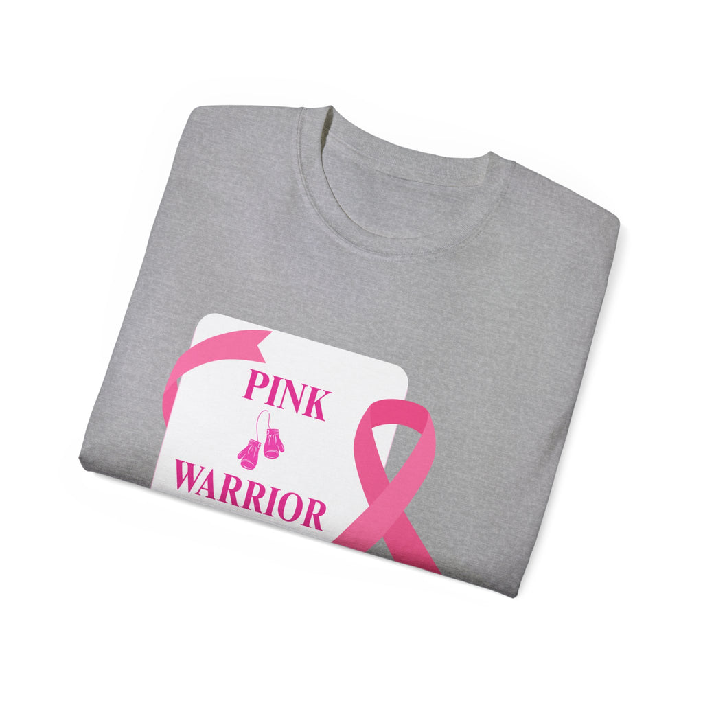 Pink Warrior Tee - Breast Cancer Awareness Pink Ribbon Shirt