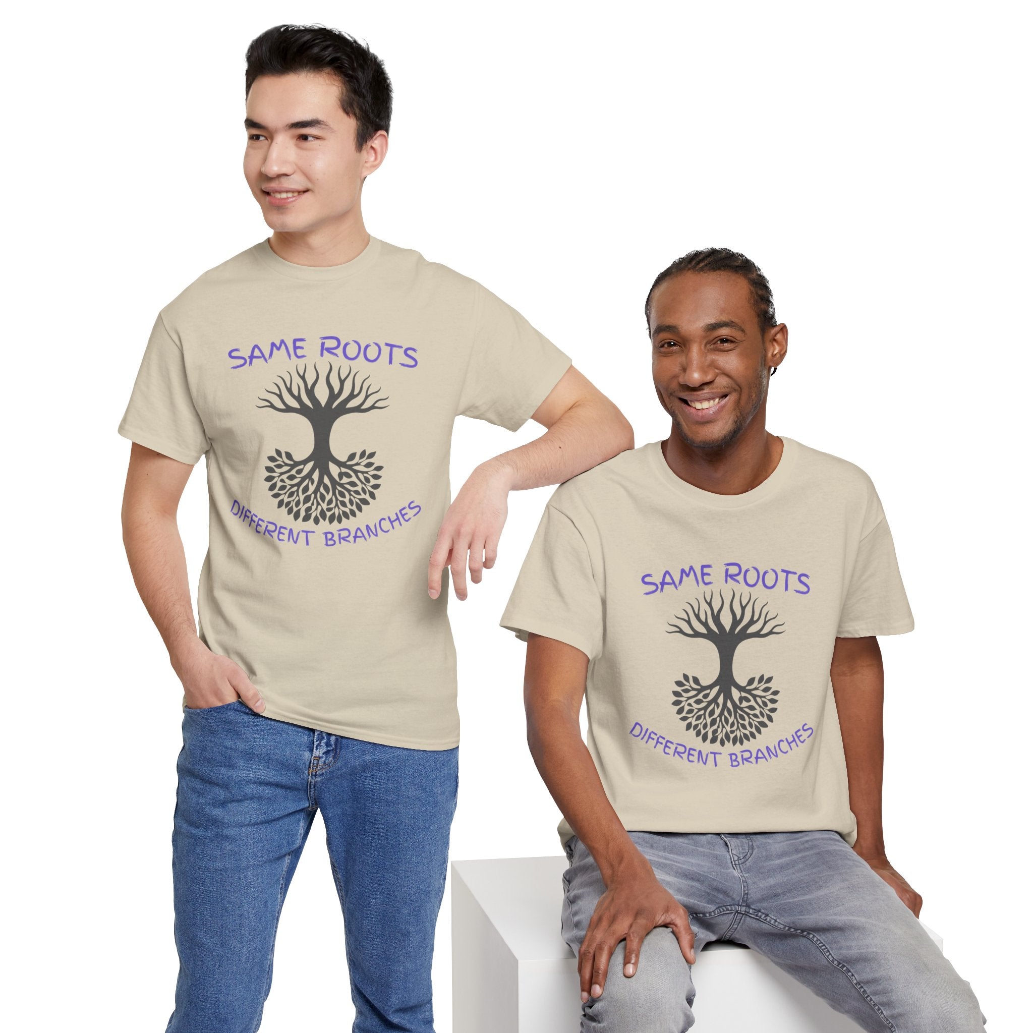 Different But Always Family T-Shirt — Matching Family Quote Tee