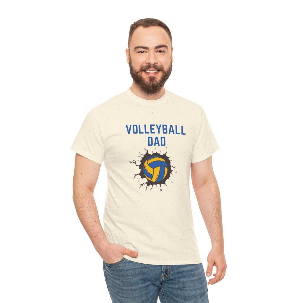 Volleyball Dad T-Shirt — Dad Gift, Volleyball Player Support Tee