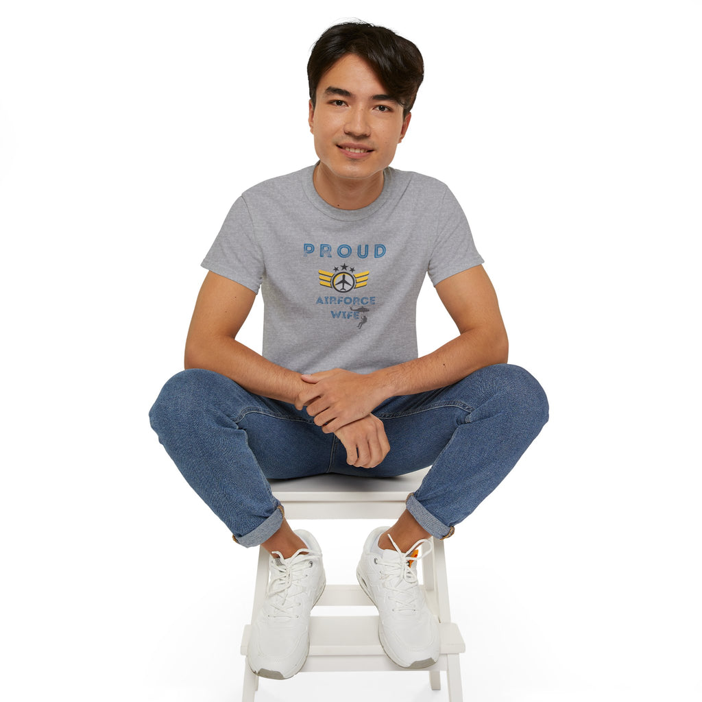 Proud Air Force Wife T-Shirt — Military Spouse Tee