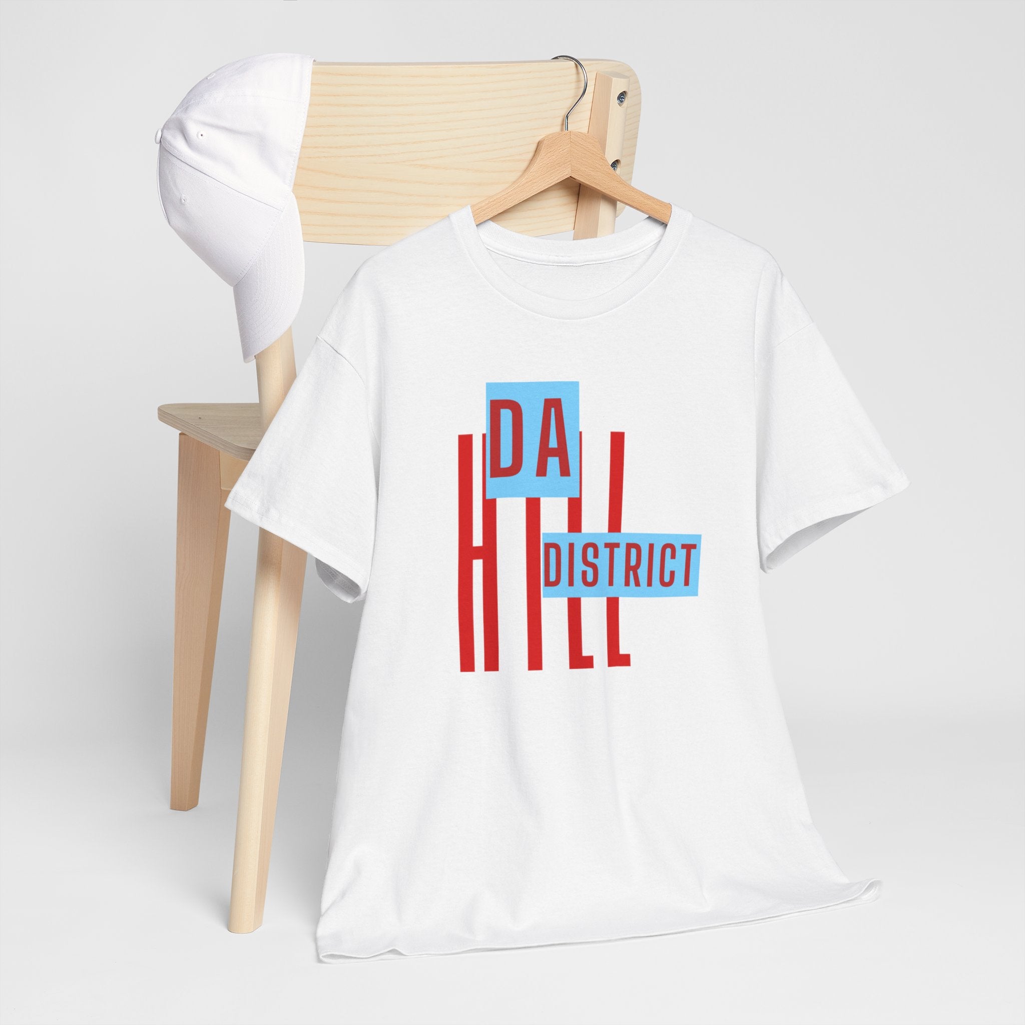 Hill District Retro Logo T‑Shirt — "Da Hill District" Pittsburgh Pride Tee