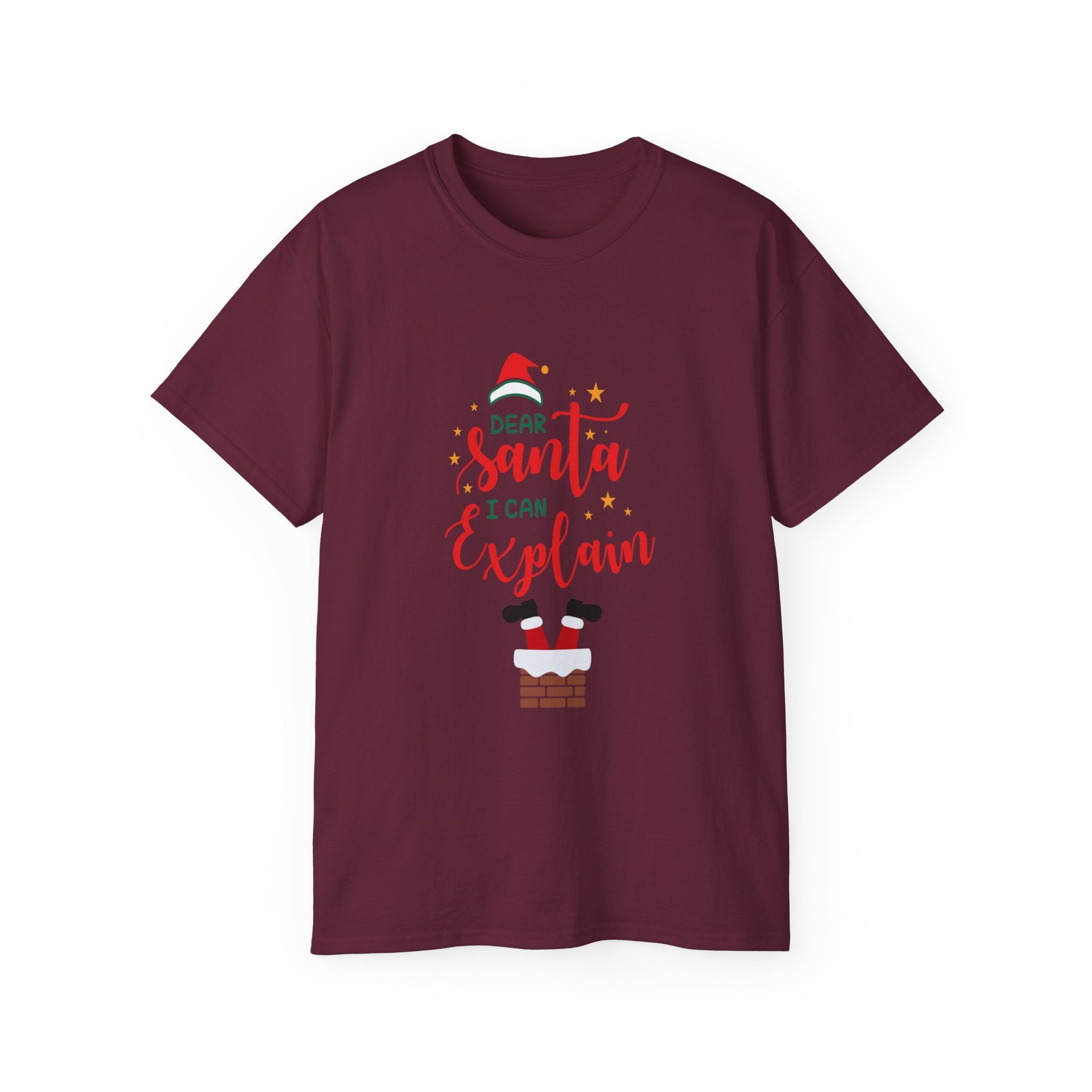 Dear Santa I Can Explain Unisex Ultra Cotton Tee