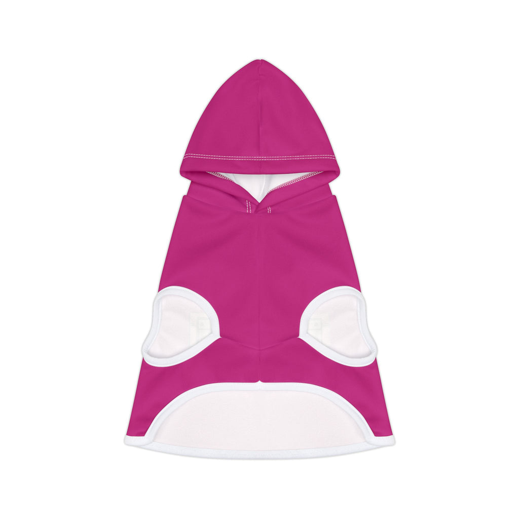 Dog Hoodie — "Show Me Some Love" Pink Pet Hoodie for Small Dogs & Puppies