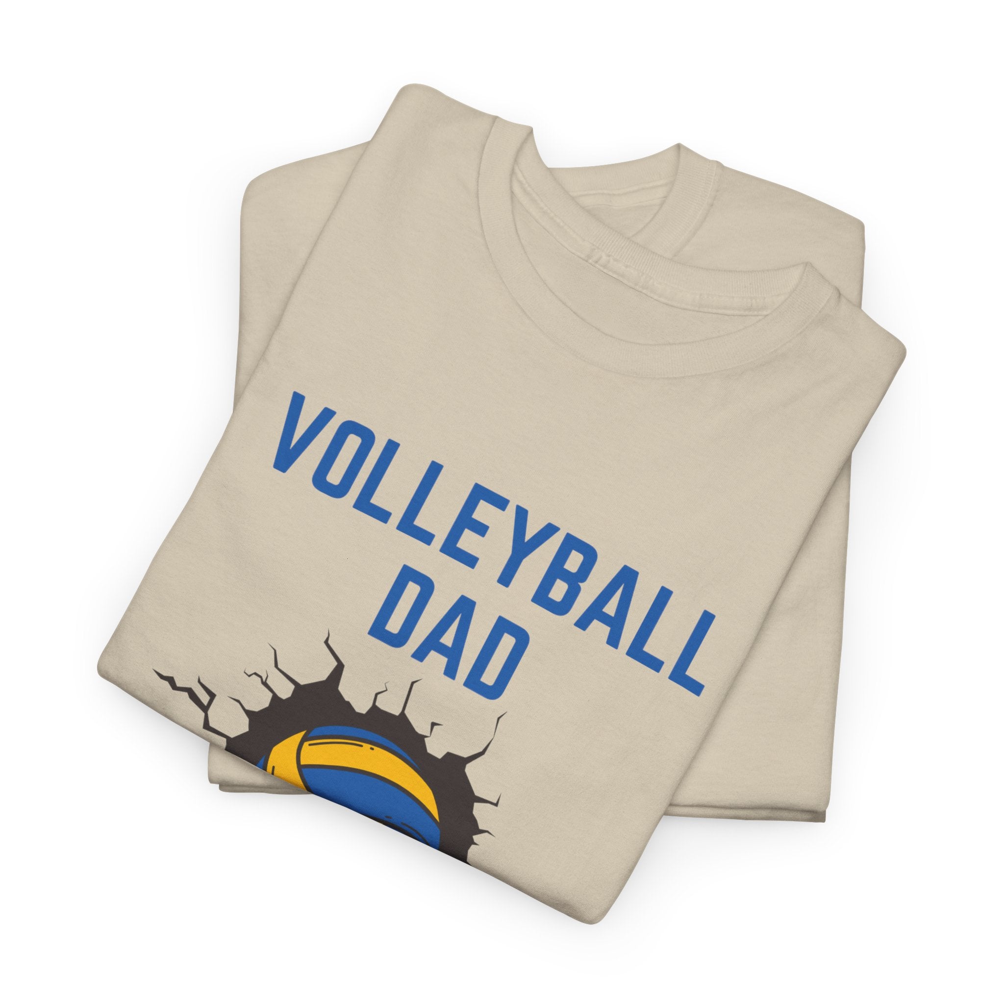 Volleyball Dad T-Shirt — Dad Gift, Volleyball Player Support Tee