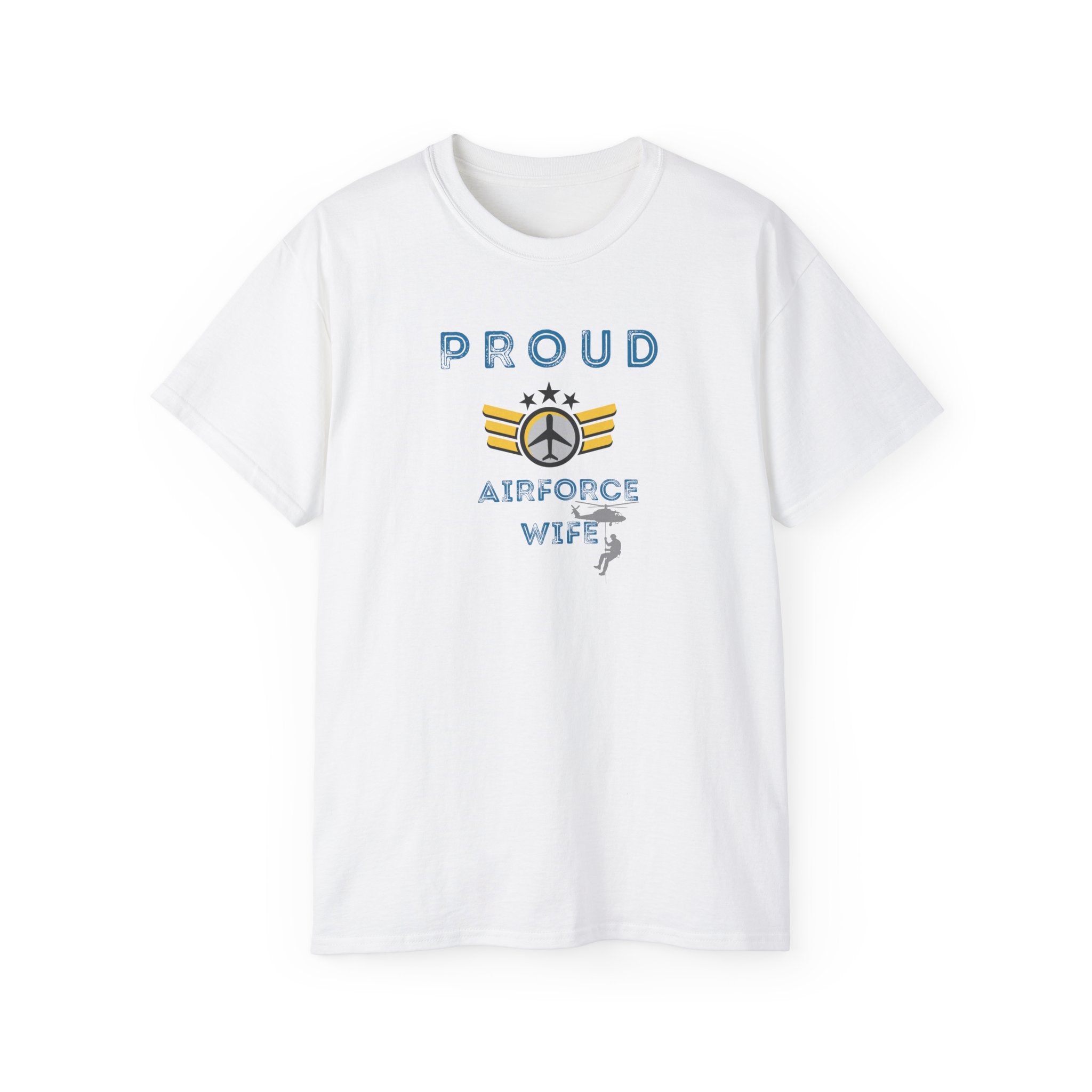 Proud Air Force Wife T-Shirt — Military Spouse Tee