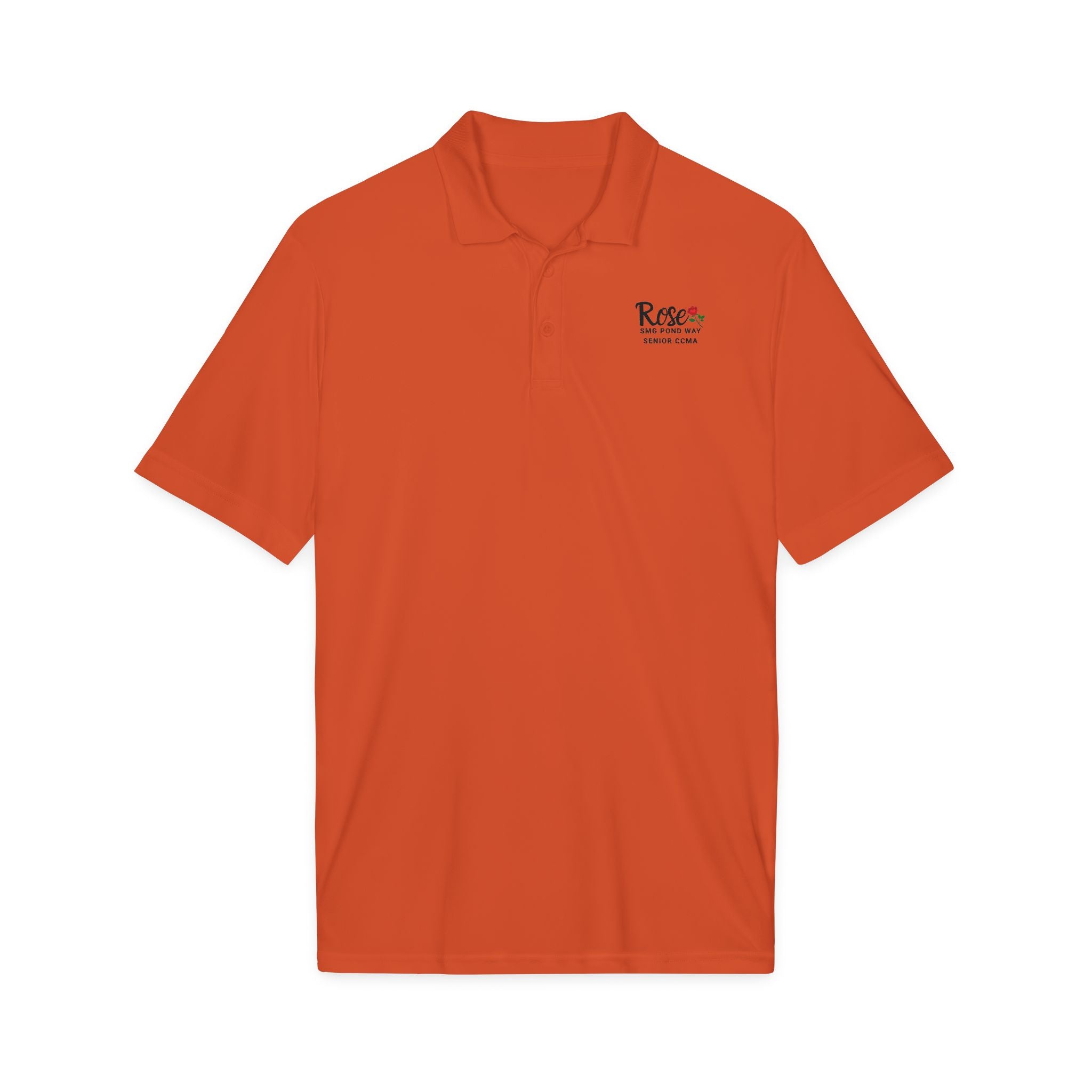 Rose Logo Polo with a Rose
