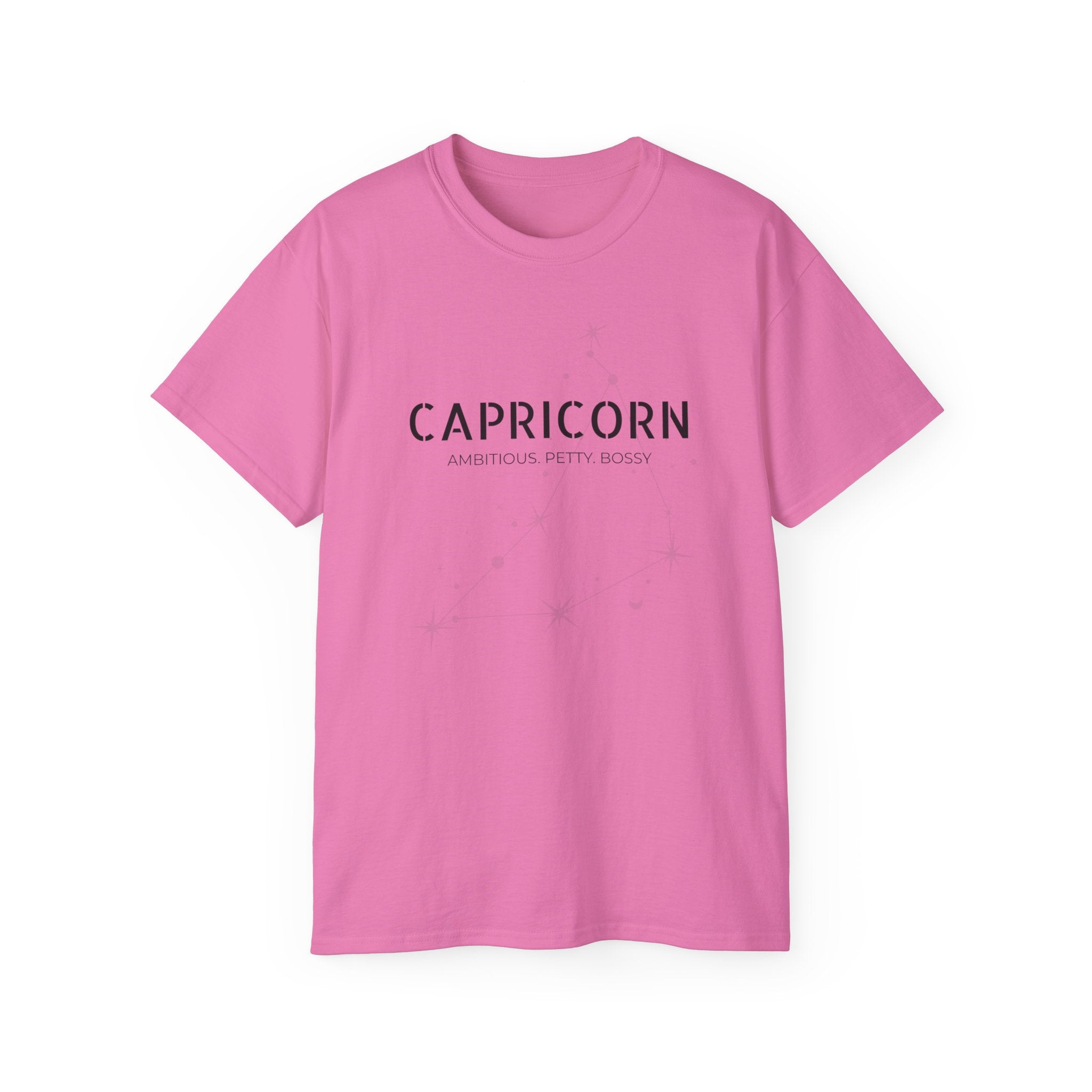 Capricorn Zodiac Tee — Minimal Astrology Shirt