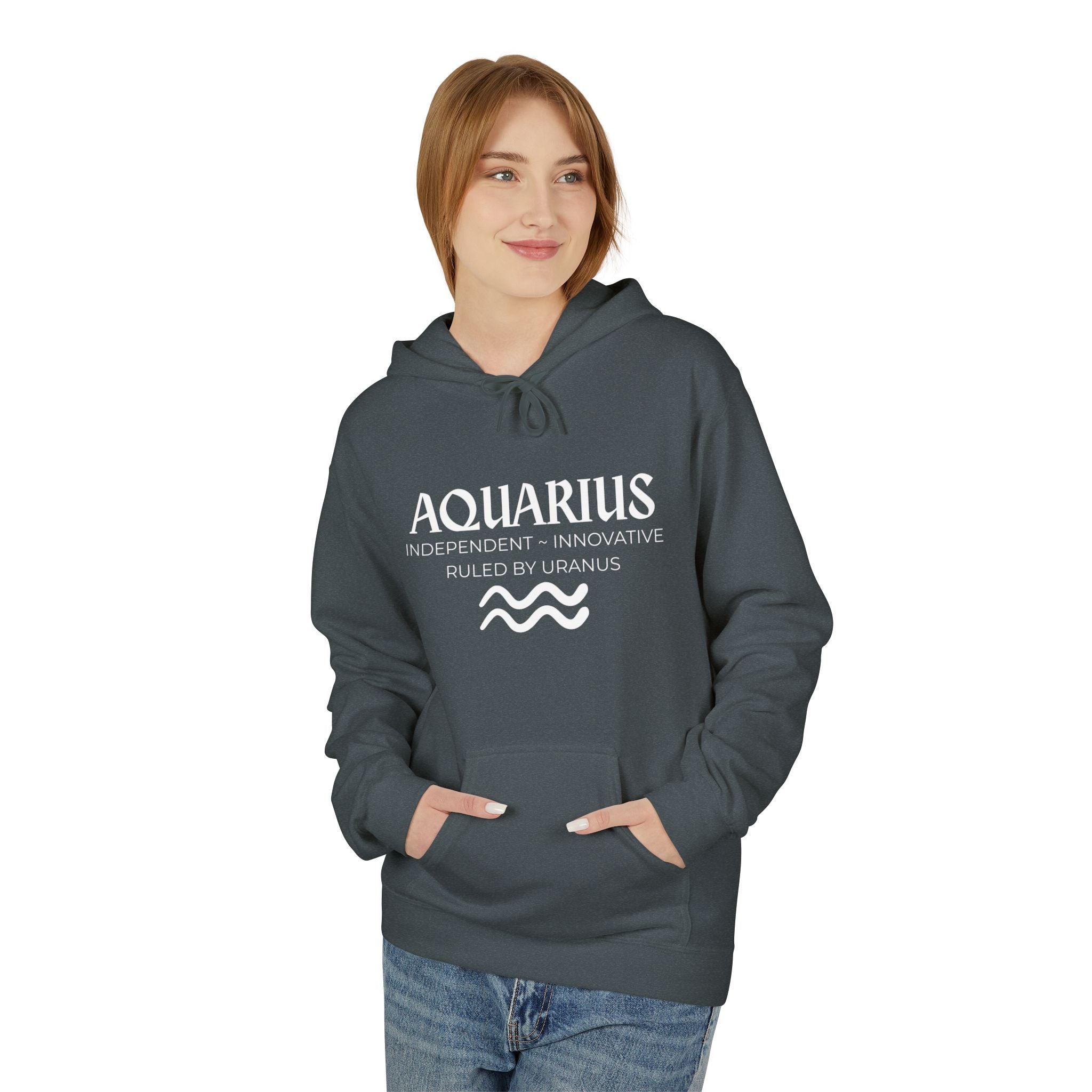 Aquarius Hoodie – Independent • Innovative Zodiac Sweatshirt