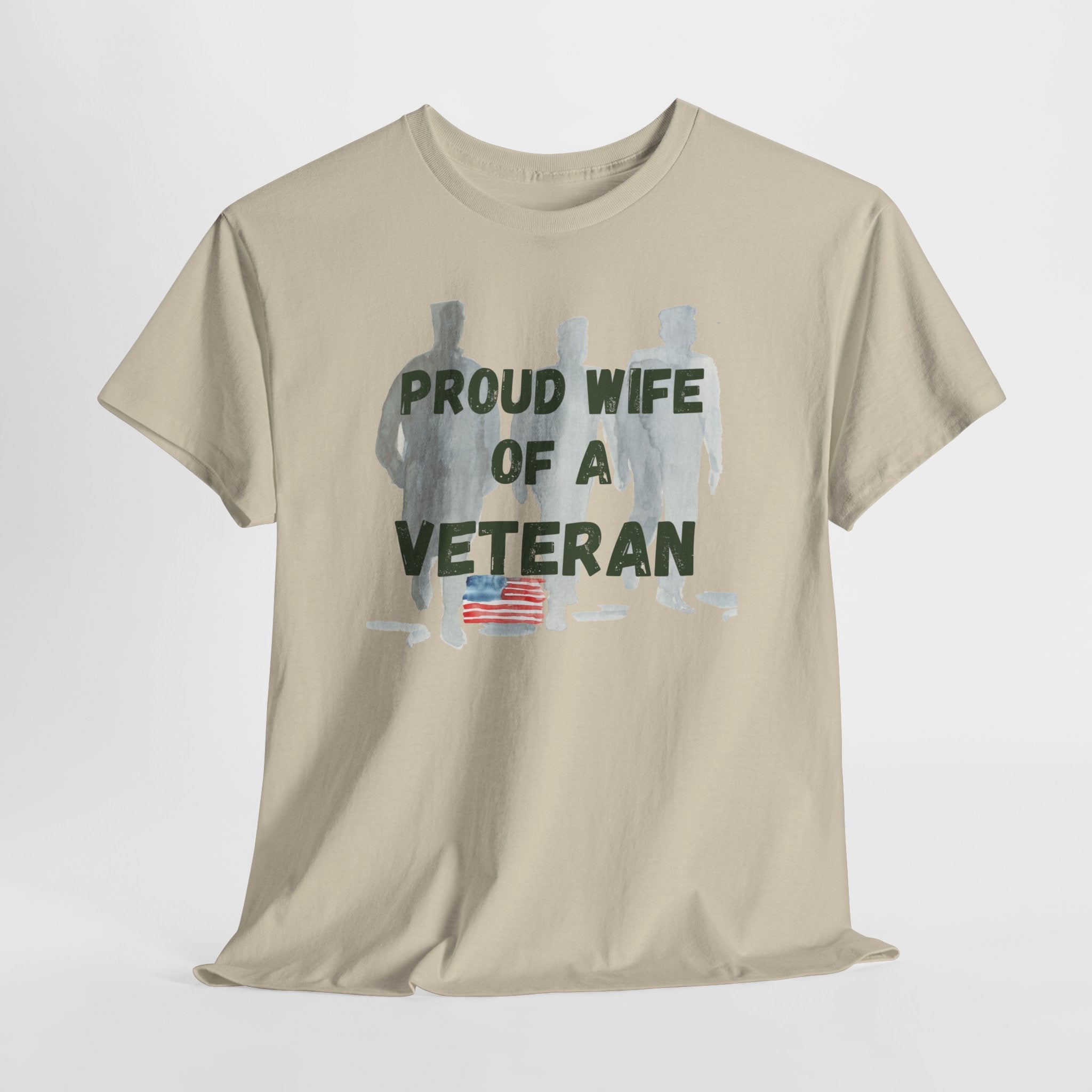 Veteran Wife T-Shirt — Proud Military Spouse Tee