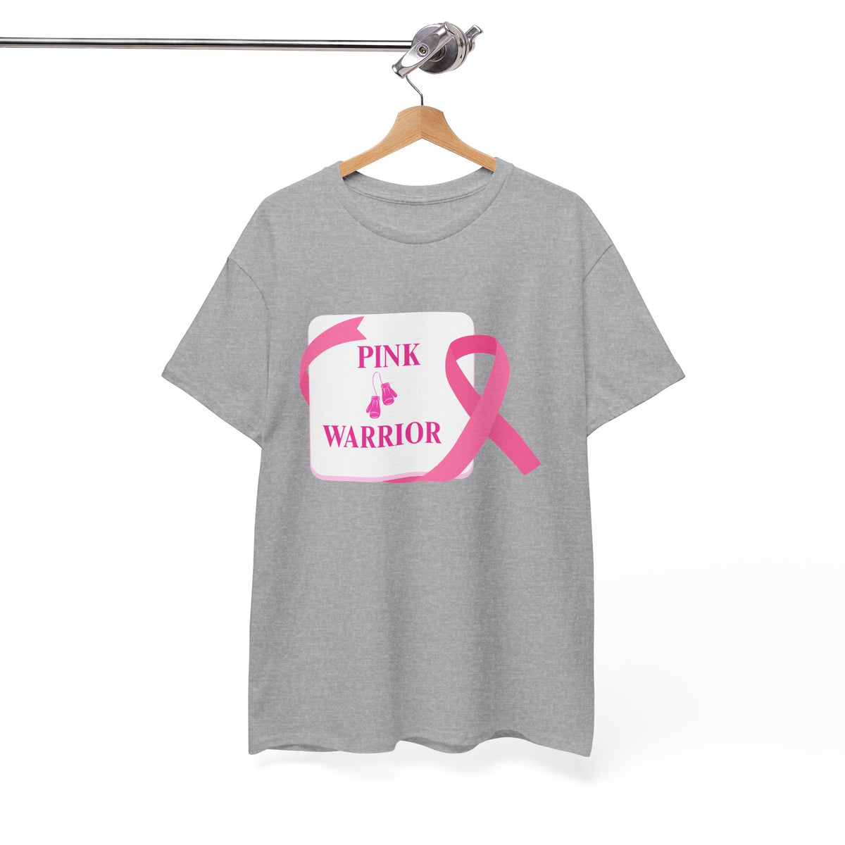 Breast Cancer Awareness Tee – Pink Warrior Ribbon T-Shirt