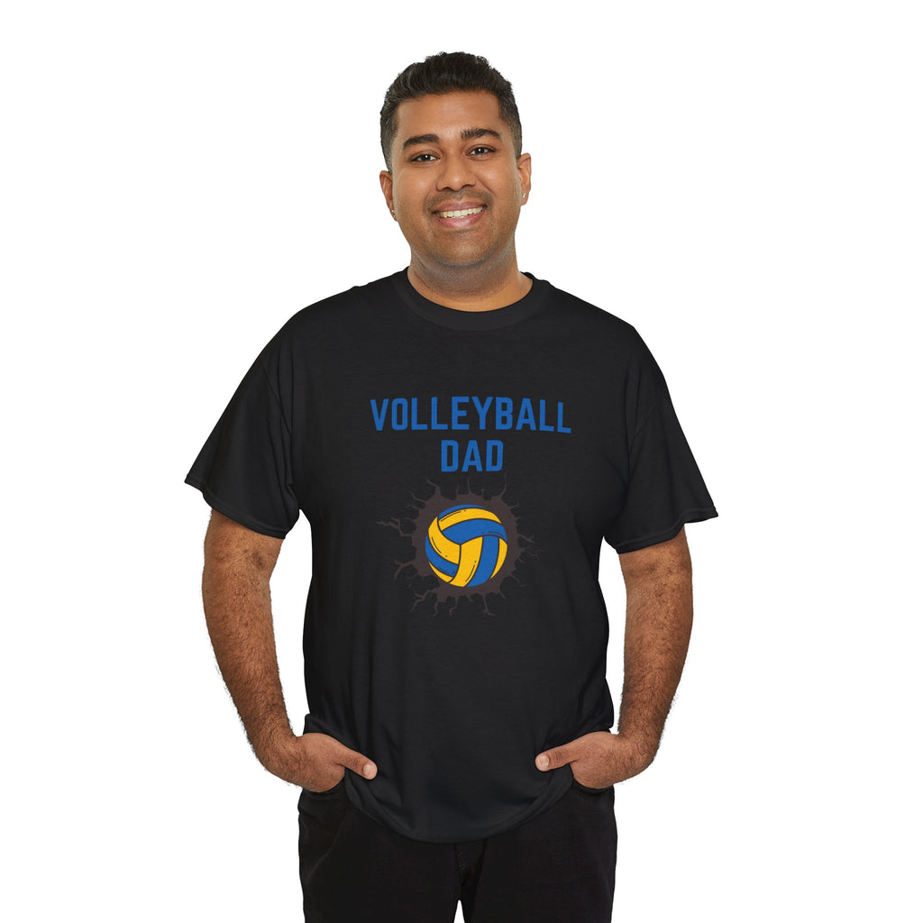 Volleyball Dad T-Shirt — Dad Gift, Volleyball Player Support Tee