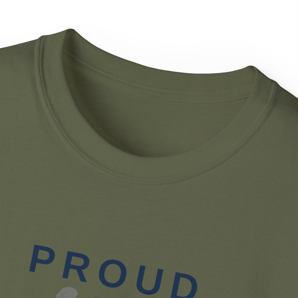 Proud Navy Wife T‑Shirt — Military Spouse Support Tee