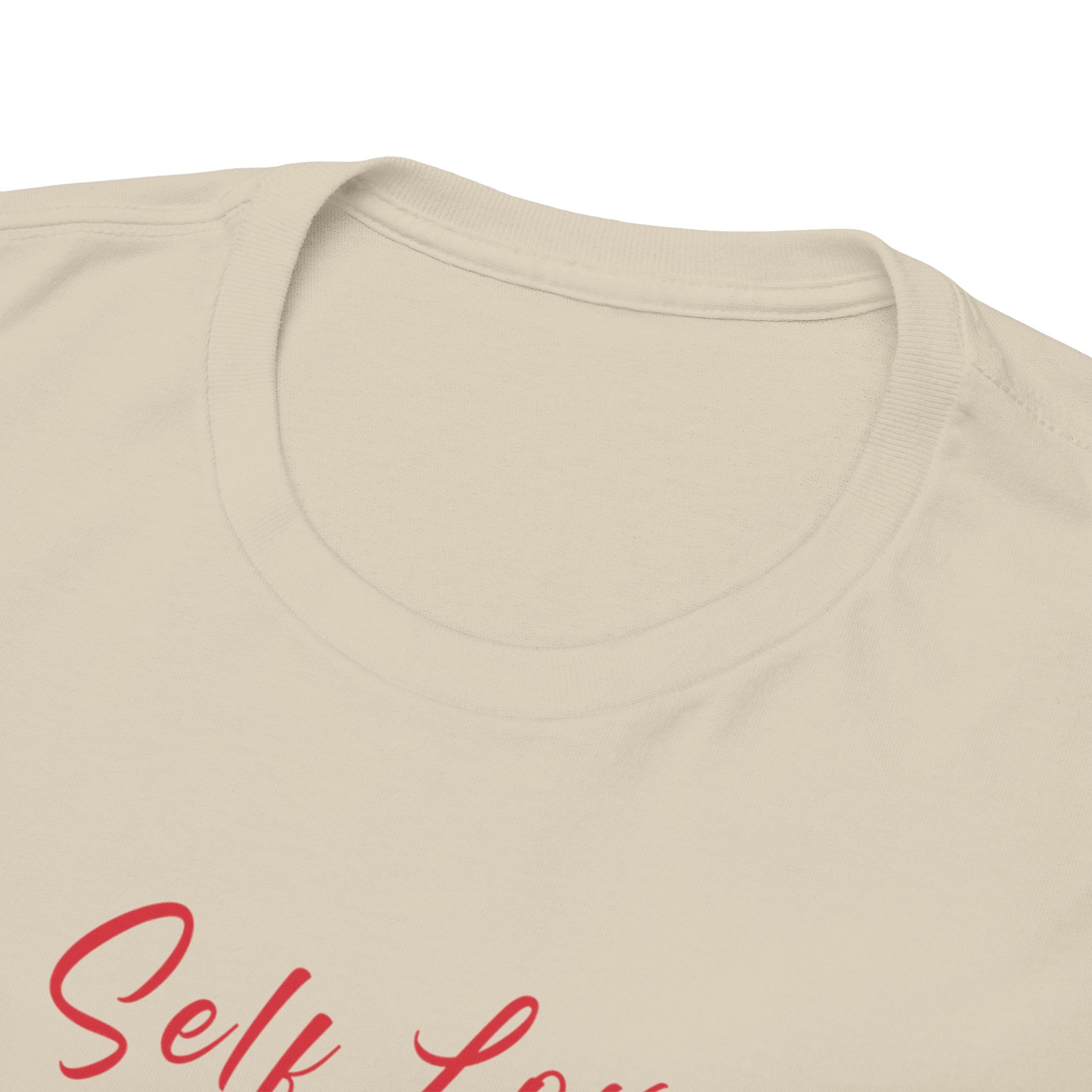 T-Shirt — "Self Love Is The Real Flex" Romantic Couple Graphic Tee
