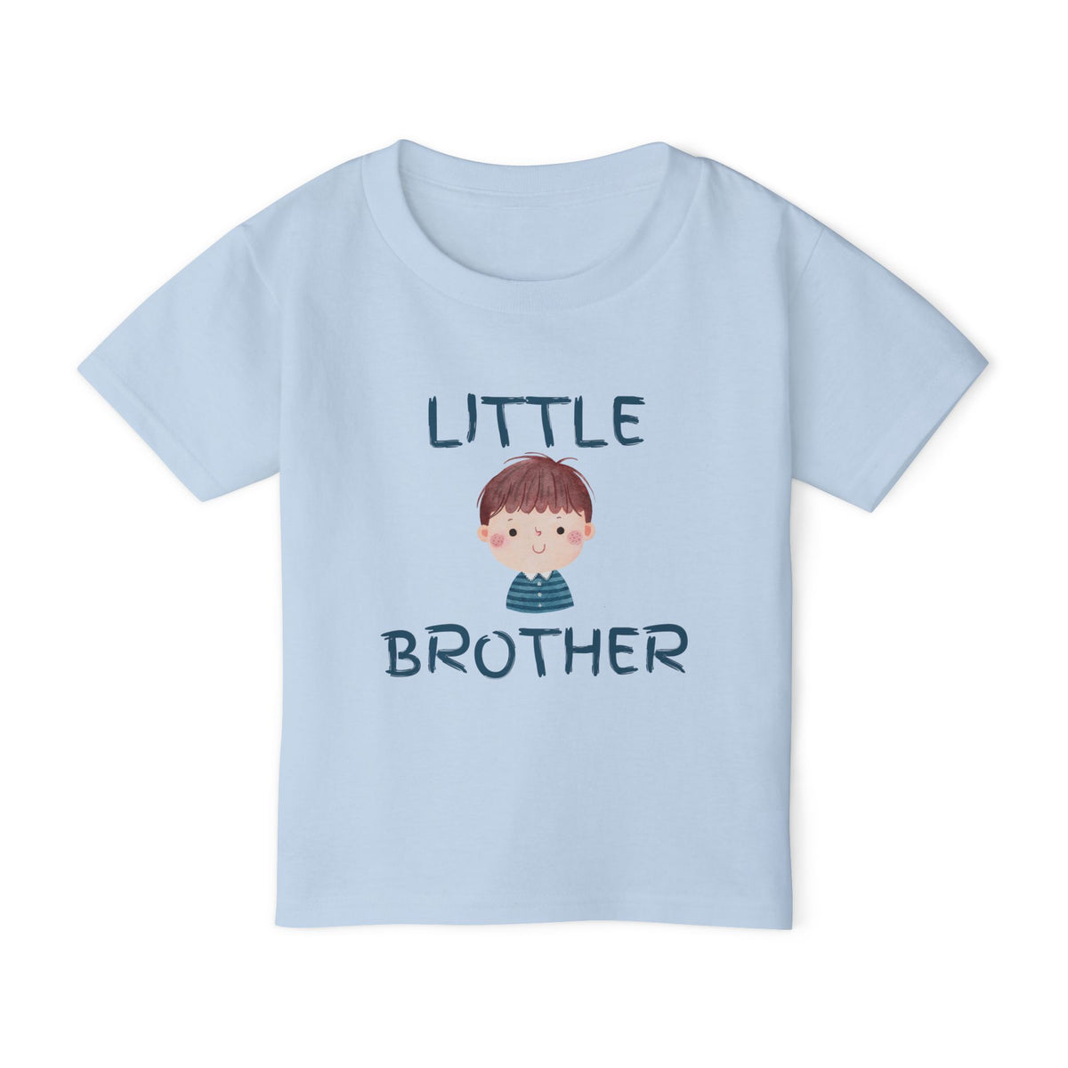 Little Brother Toddler T-Shirt - Colorful Playful Sibling Shirt
