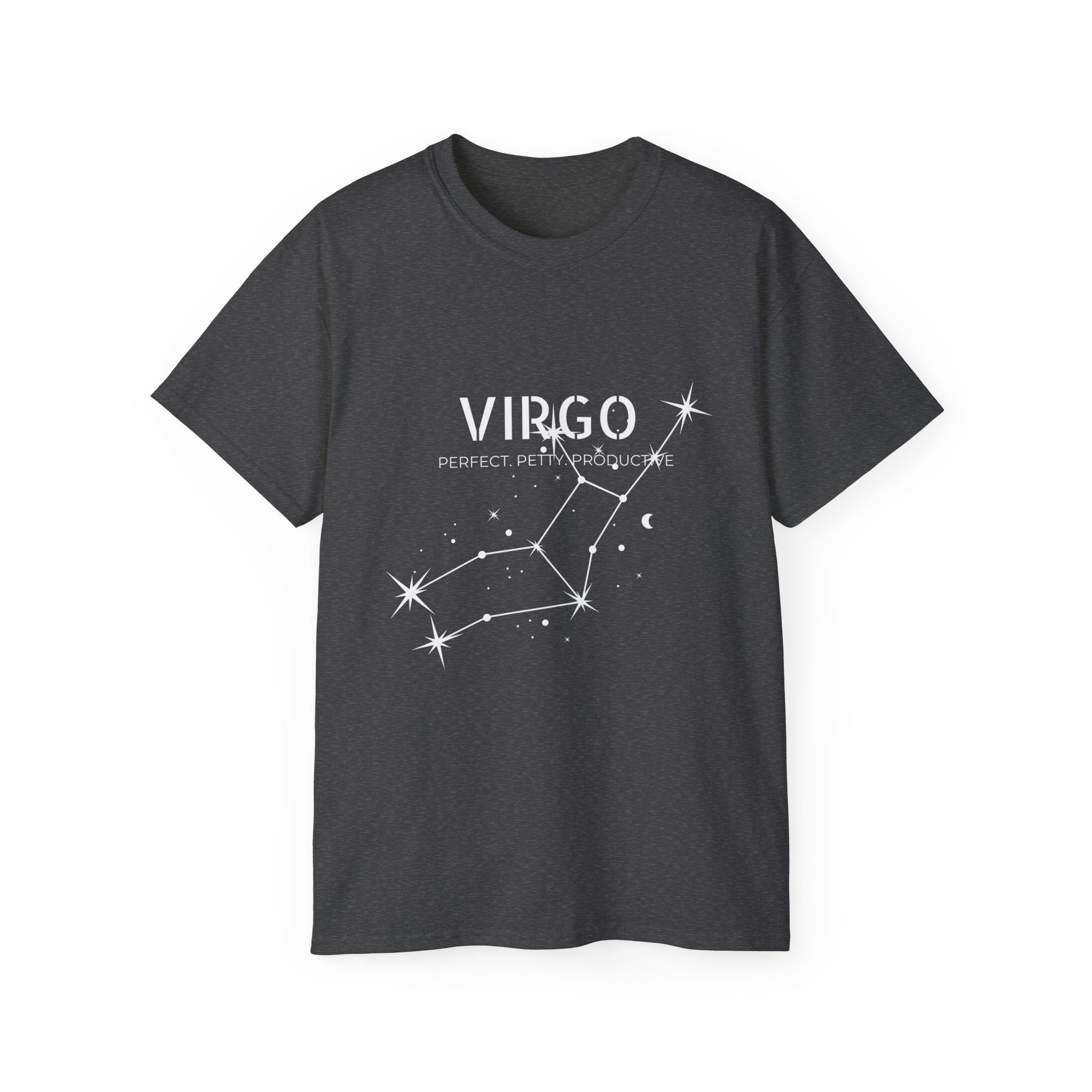 Virgo Constellation T-Shirt — "Perfectly Meticulous" Zodiac Tee