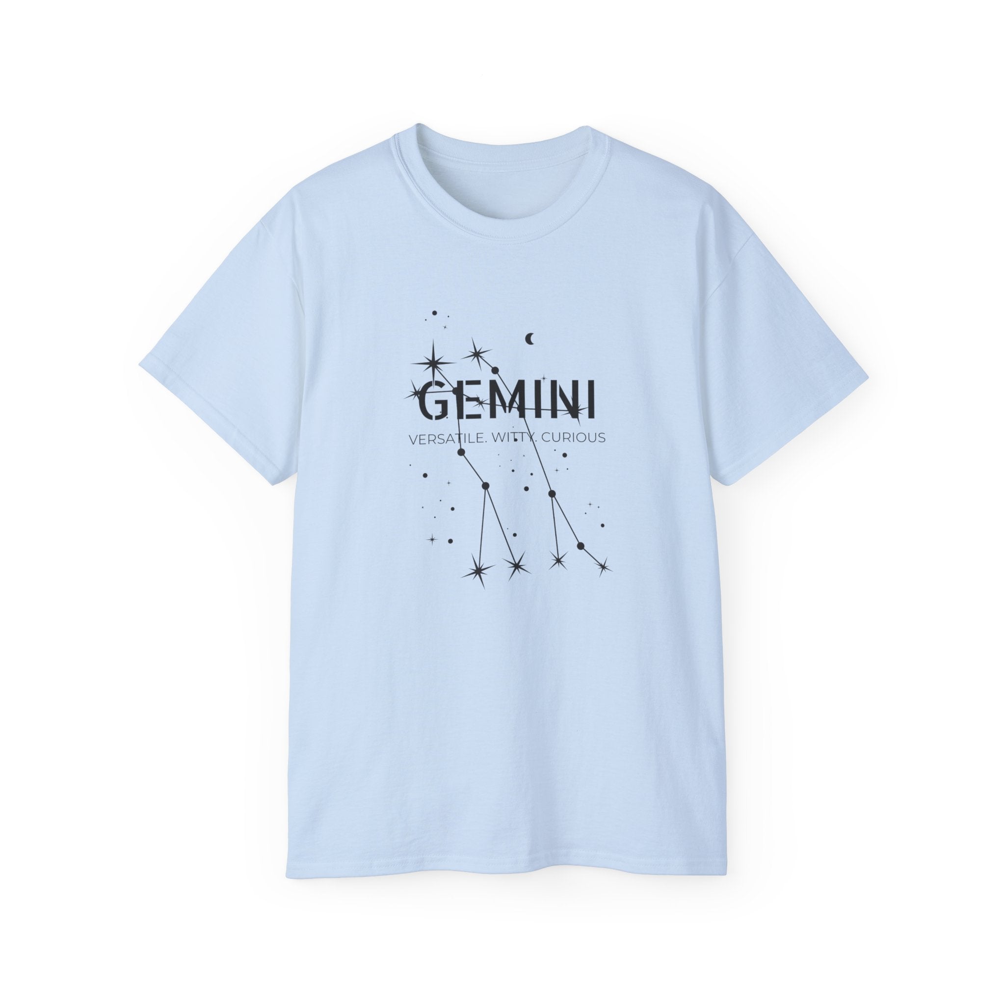 Gemini Constellation Tee — Zodiac Star Sign T-Shirt