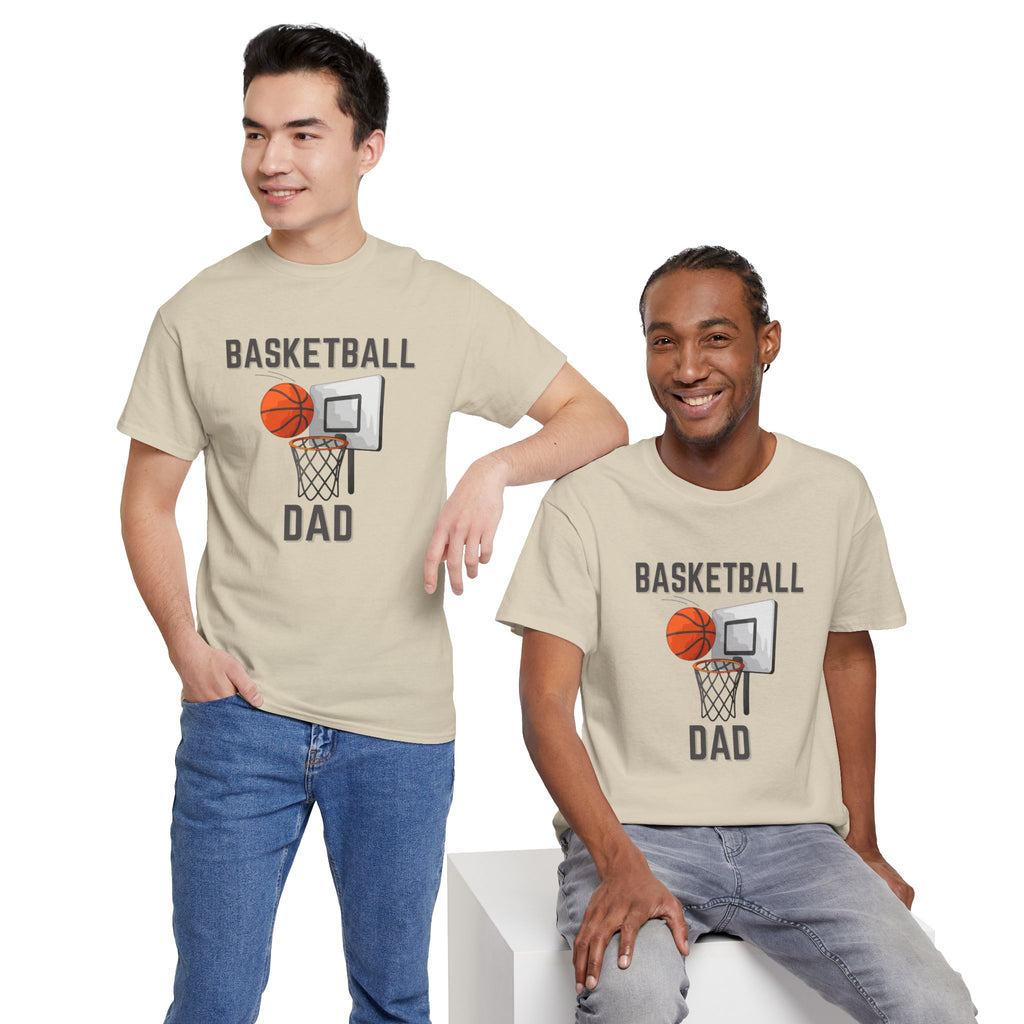 Basketball Dad T-Shirt — Dad Gift, Basketball Coach & Game Day Tee