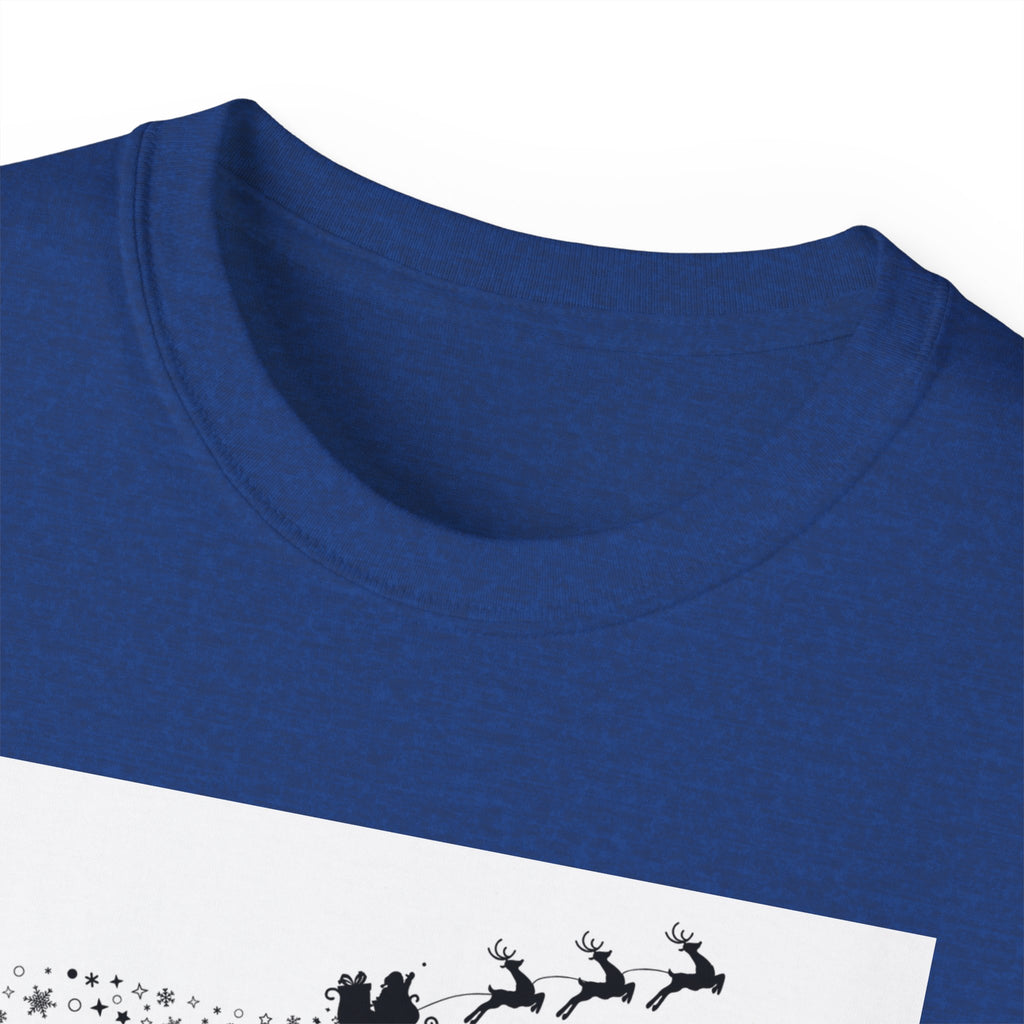 Dear Santa, I didn't fall asleep...,Unisex Ultra Cotton Tee, Christmas Gift, Holiday Apparel, Fun Tee for Adults, Santa Claus Shirt, Christmas Party Outfit