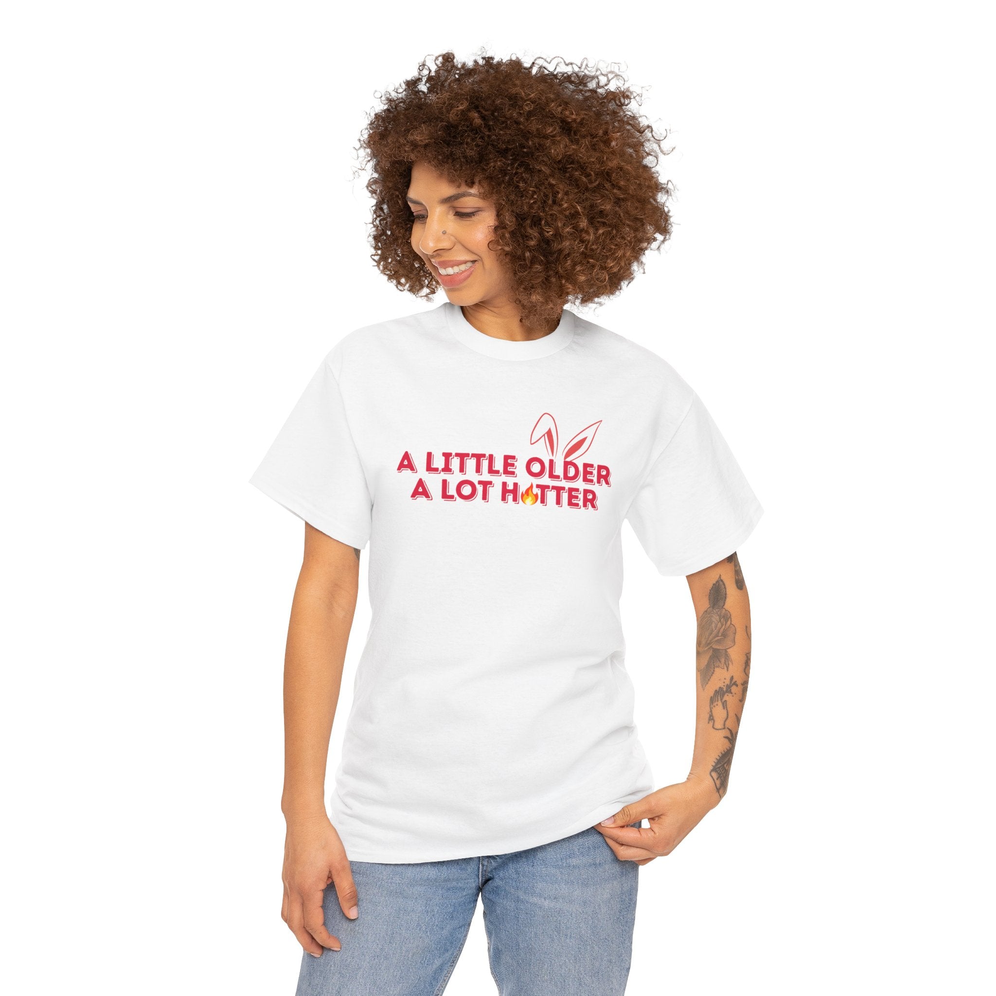 Getting Older & Still Hot T-Shirt — Funny Aging Tee