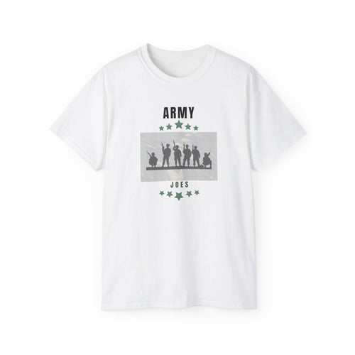 Army Joes Graphic Tee — Military Silhouette Veterans T‑Shirt