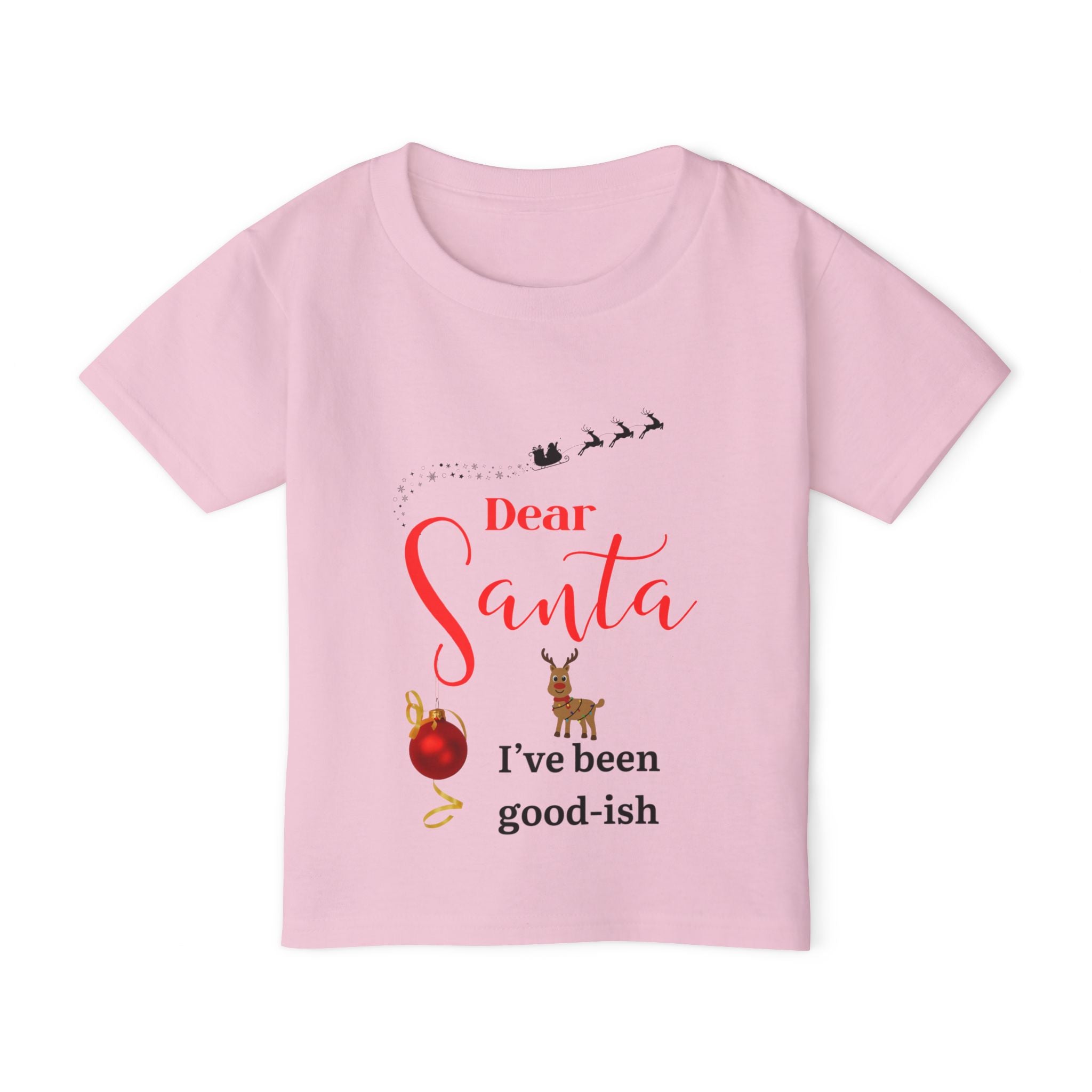 Dear Santa, I've been good...Toddler T-Shirt, Christmas Apparel, Holiday Gift, Cute Kids Shirt, Santa Themed Clothes, Funny Kids Tee