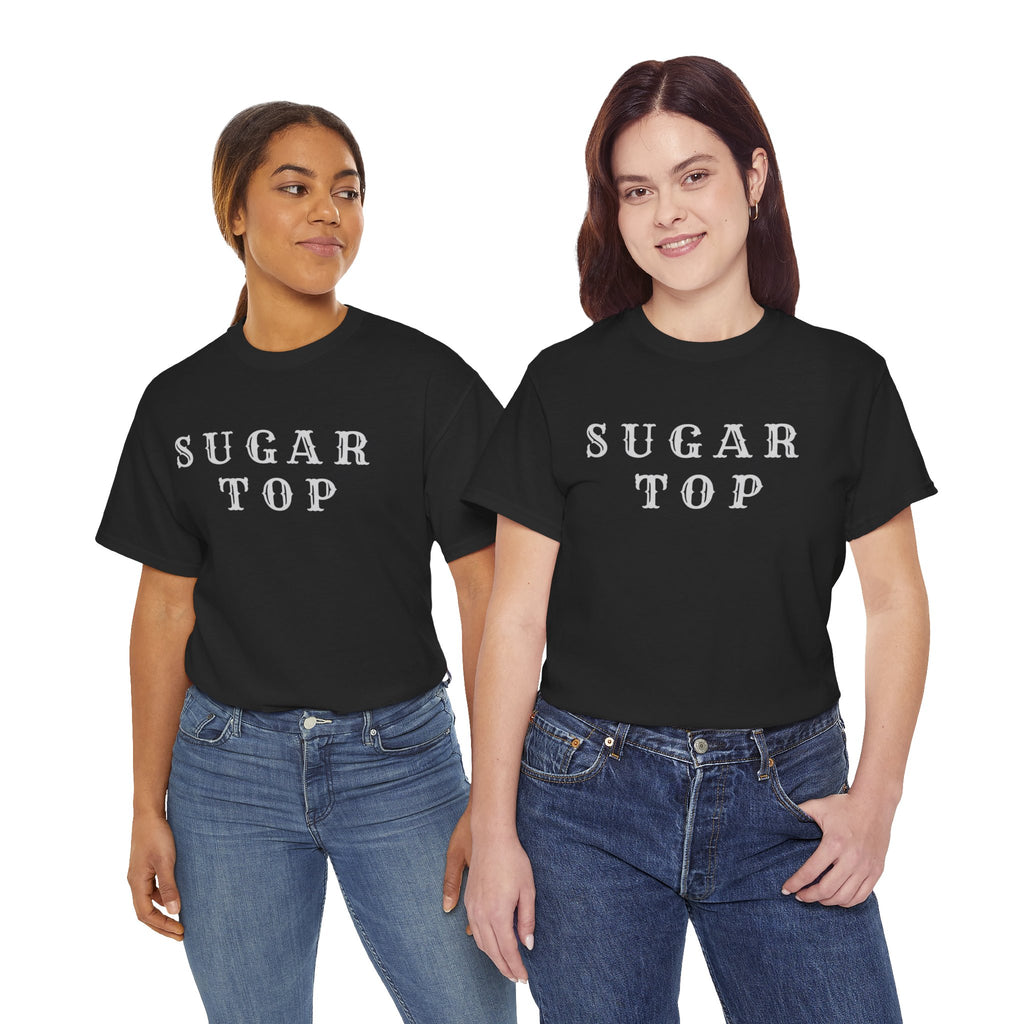 Sugar Top T-Shirt — Retro Western Lettering Tee