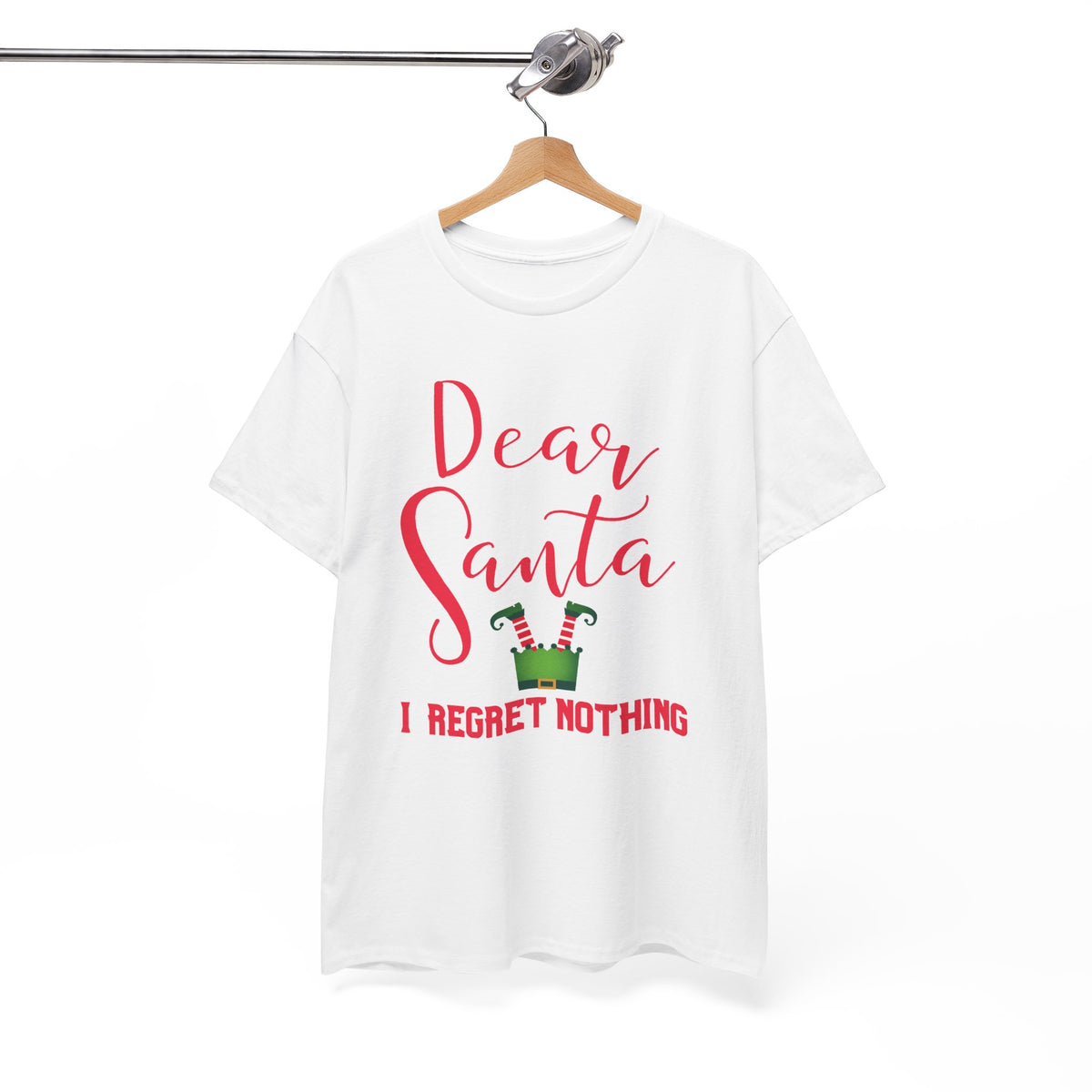 Dear Santa I Regret Nothing Christmas T-Shirt