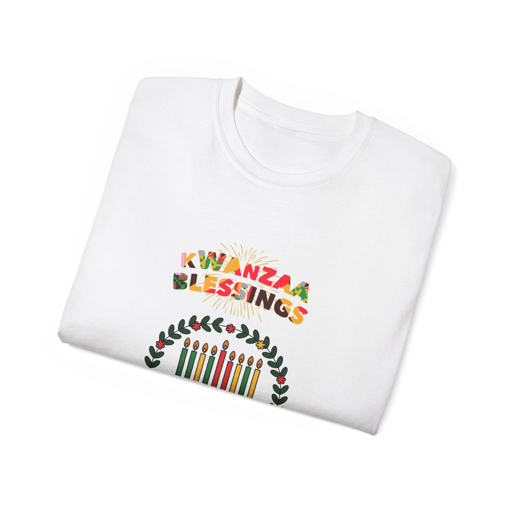 Kwanzaa Blessings Unisex Ultra Cotton Tee