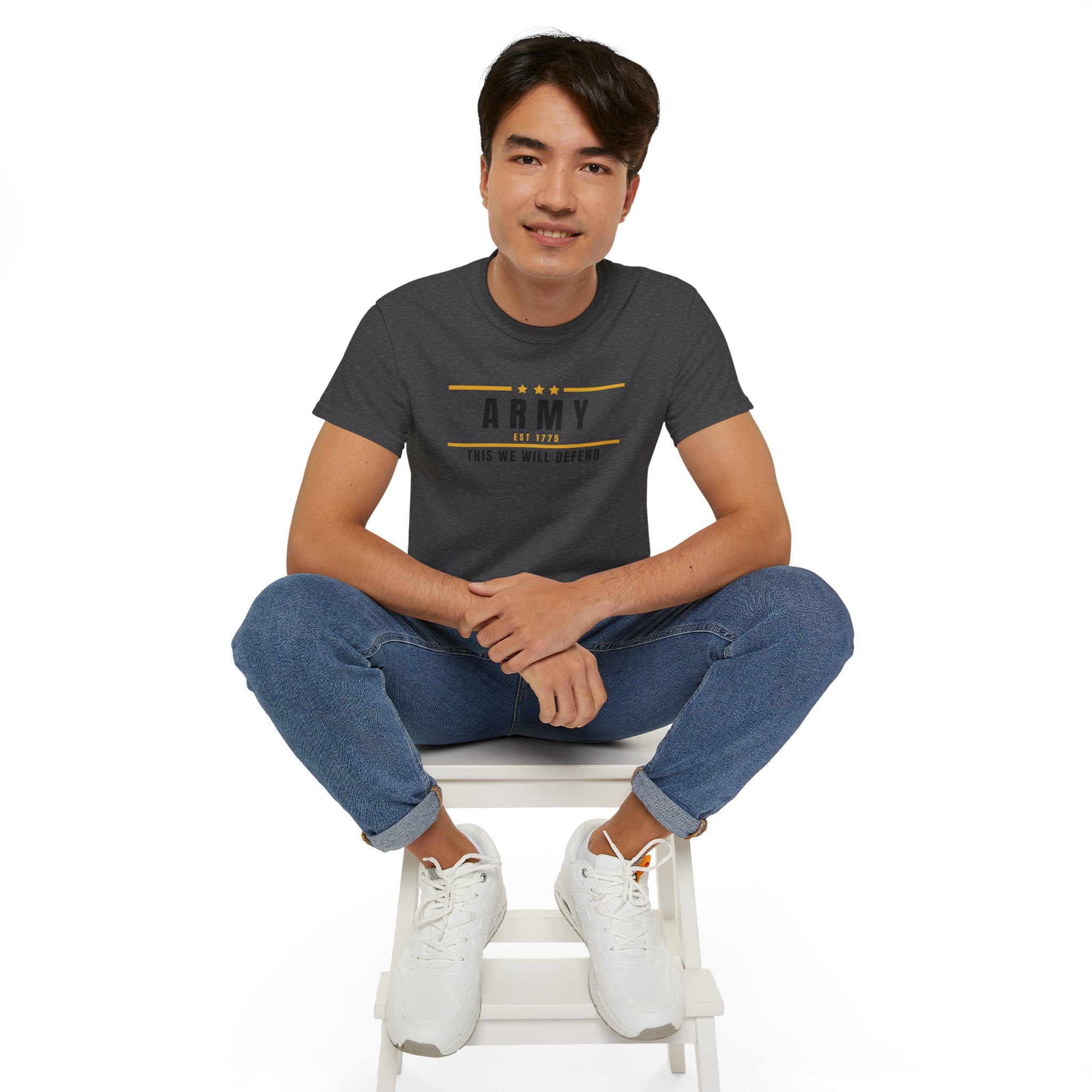 Army This We Will Defend Tee — Patriotic Military Cotton T-Shirt