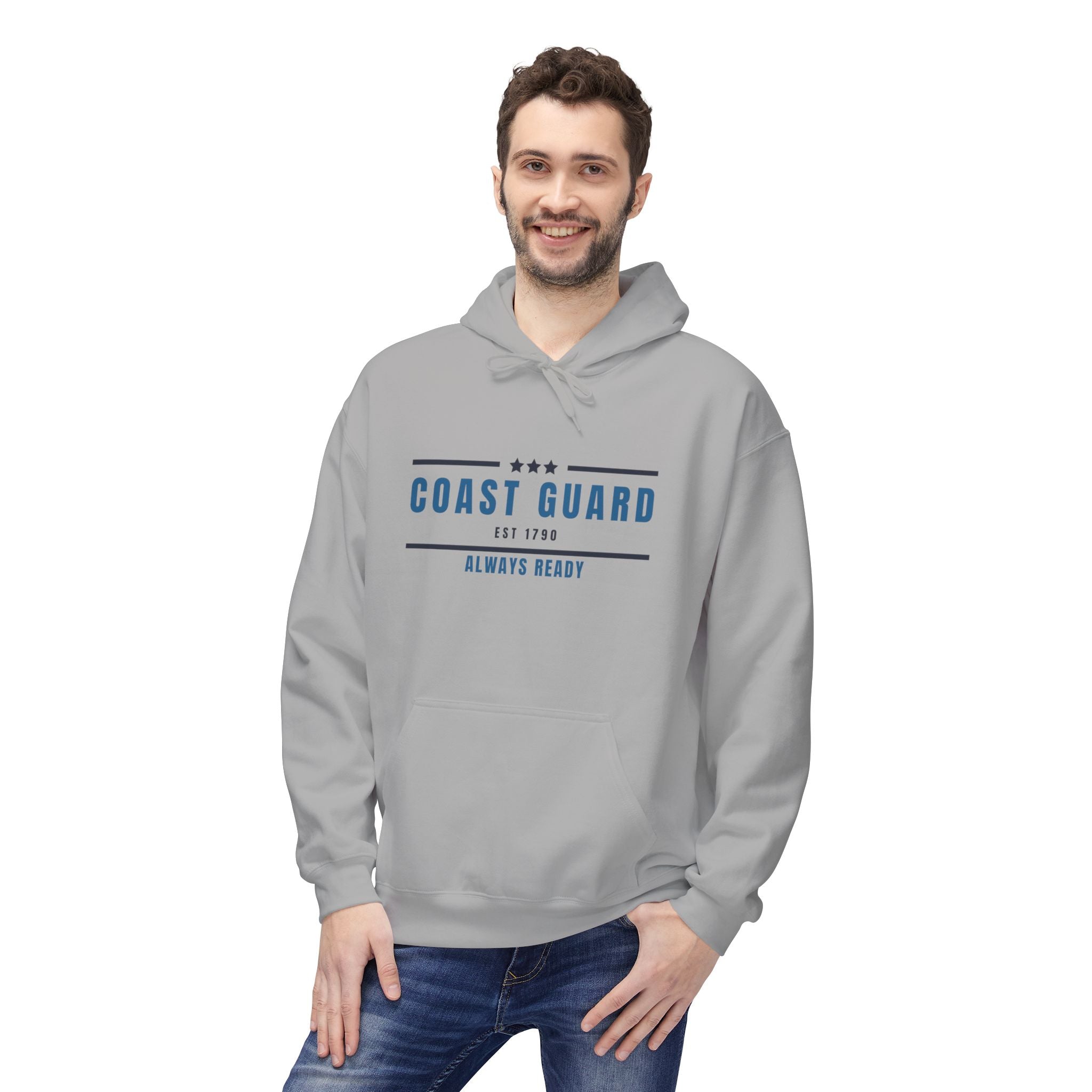 Coast Guard Always Ready Hoodie — U.S. Coast Guard Pride Pullover