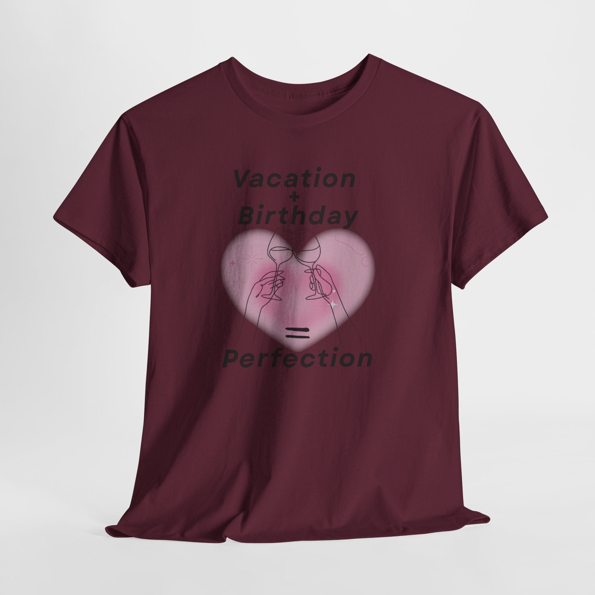 Vacation Birthday = Perfection T-Shirt