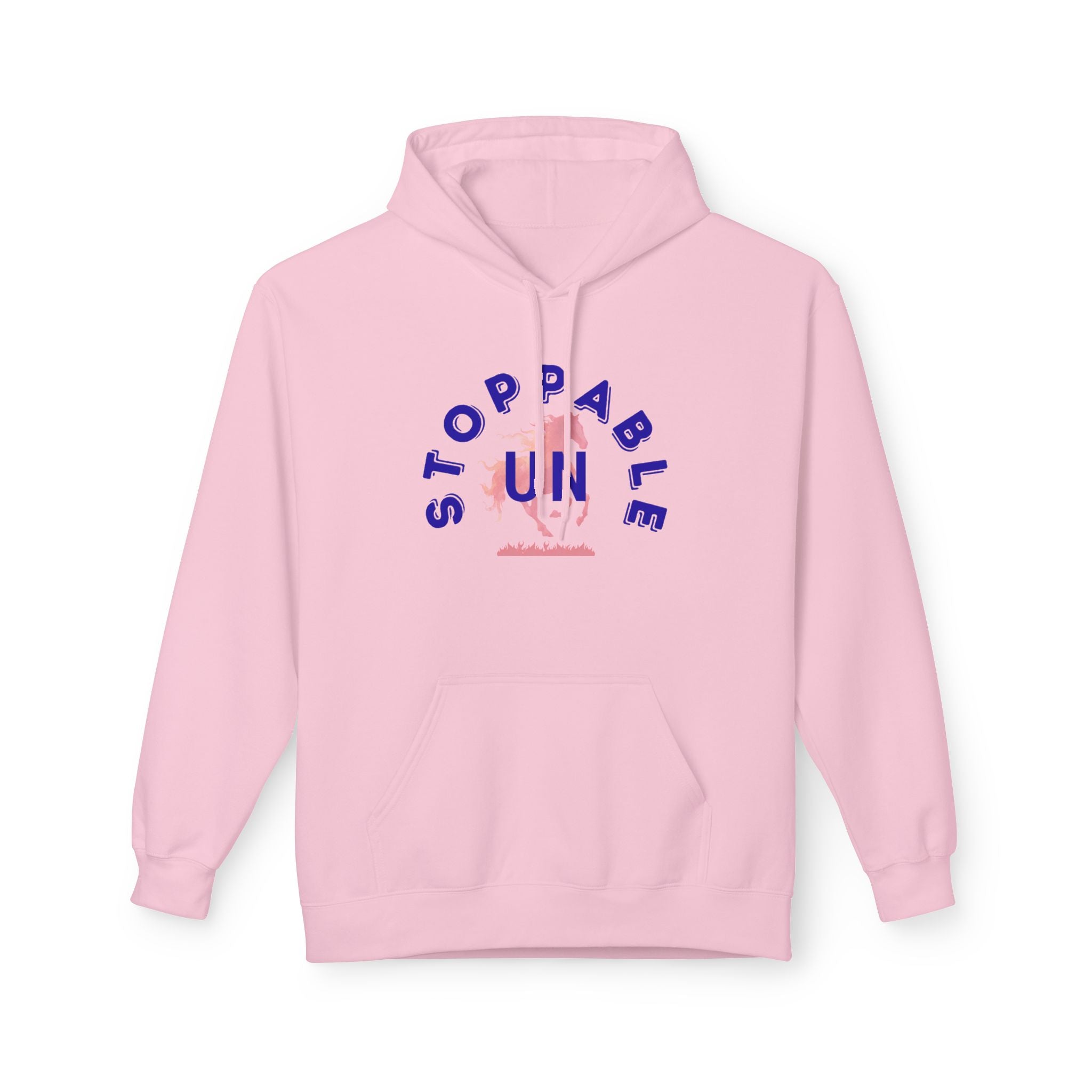 Unstoppable Graphic Hoodie — Motivational Pullover