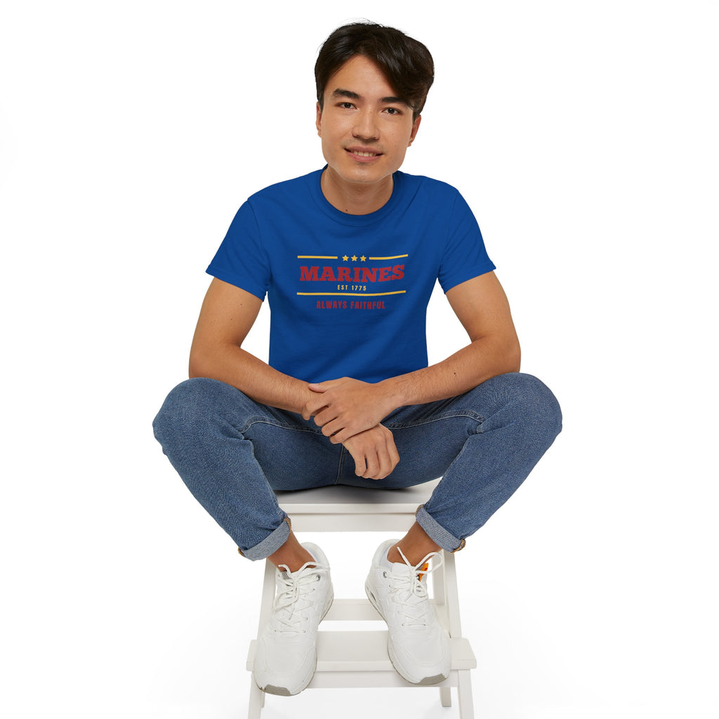 Marines "Always Faithful" Cotton Tee