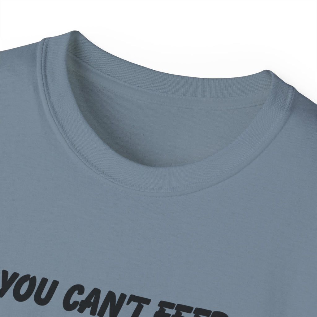 Inspirational Quote Tee — "You Can't Feed Your Brain Garbage and Expect Greatness" Cotton T‑Shirt
