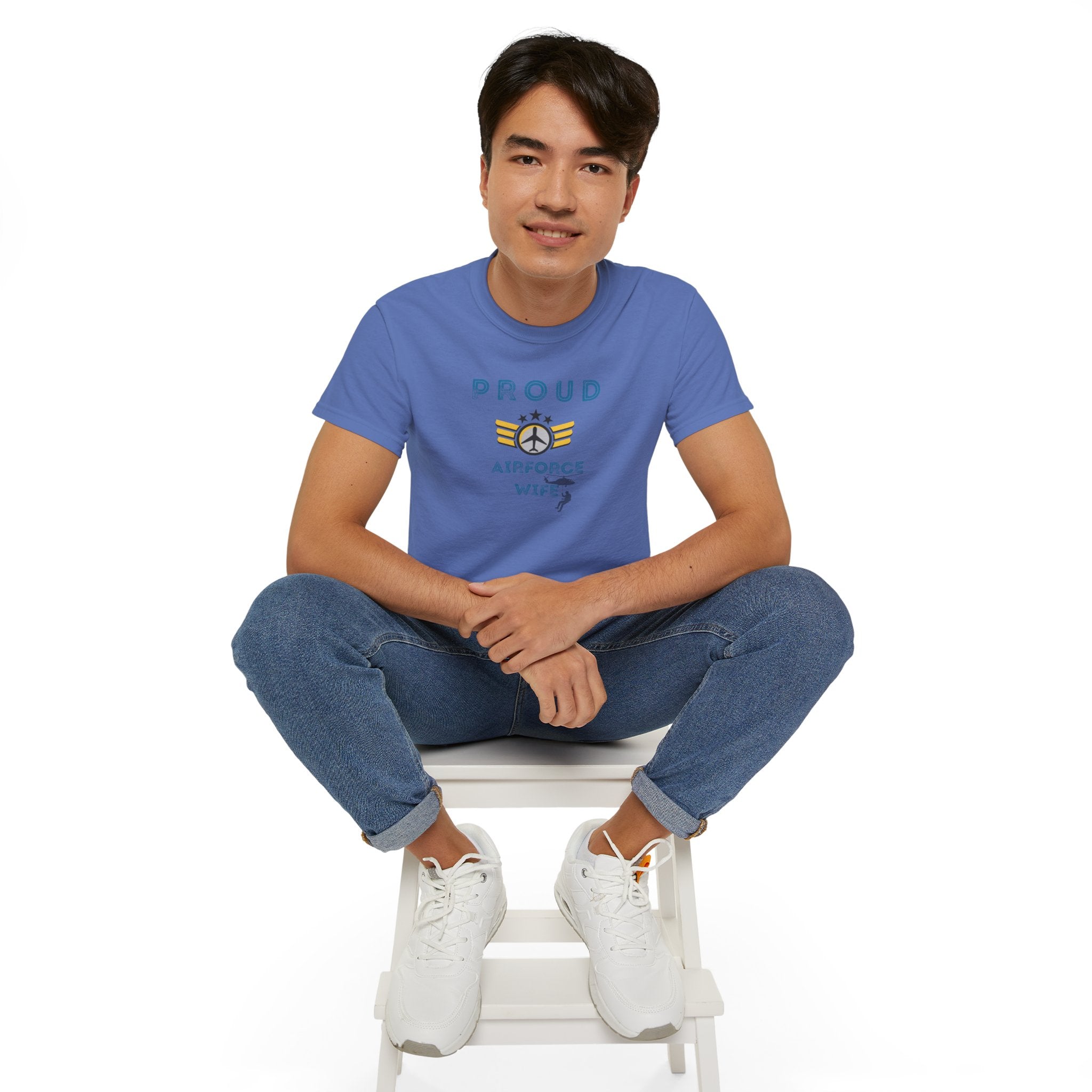 Proud Air Force Wife T-Shirt — Military Spouse Tee