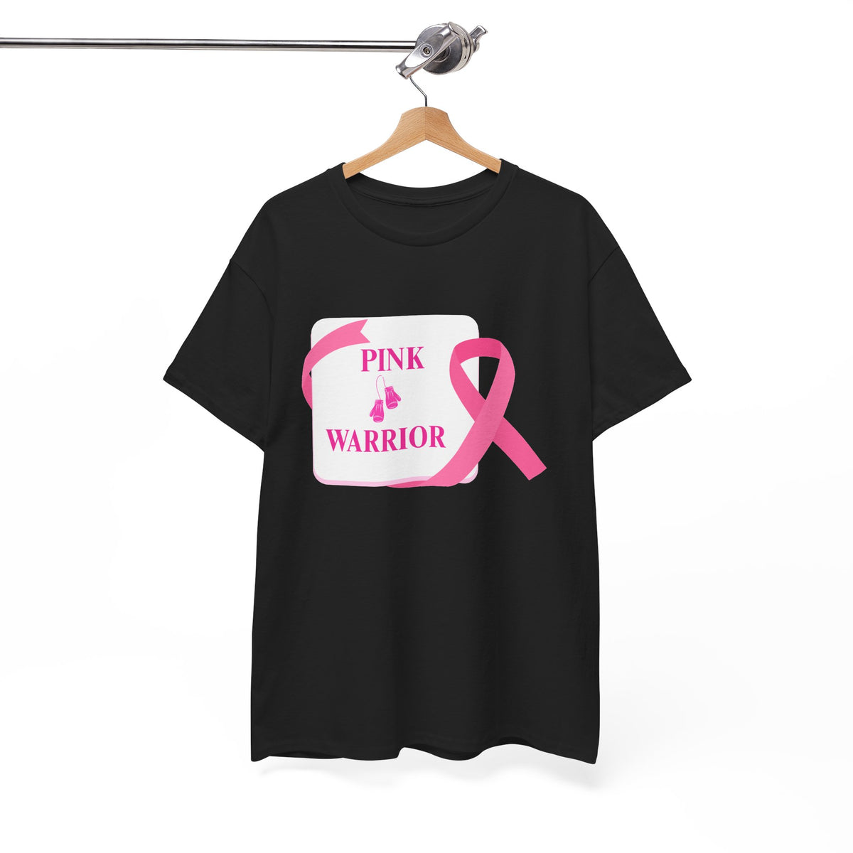 Breast Cancer Awareness Tee – Pink Warrior Ribbon T-Shirt