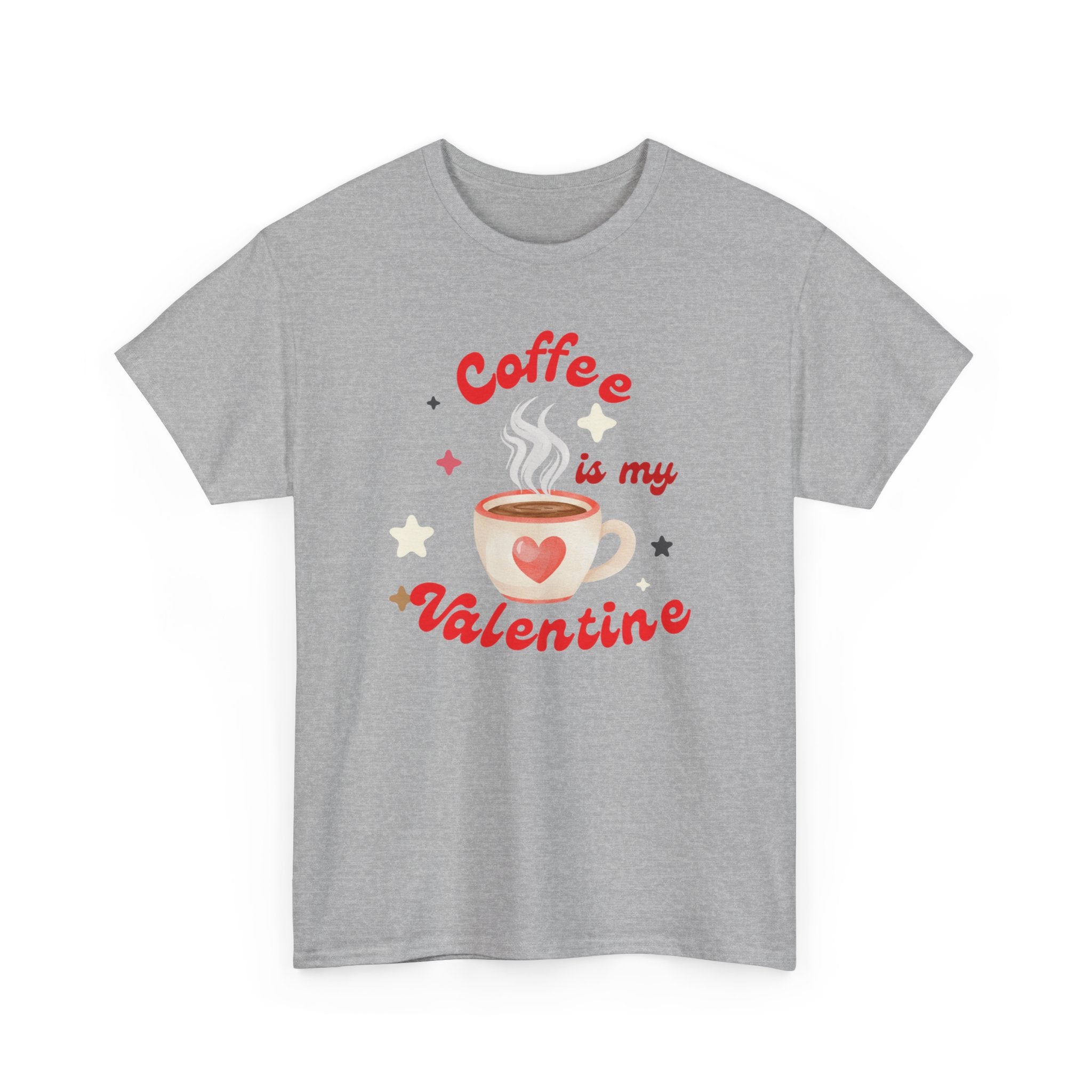 Coffee Is My Valentine Tee — Cute Valentine’s Day Coffee Shirt
