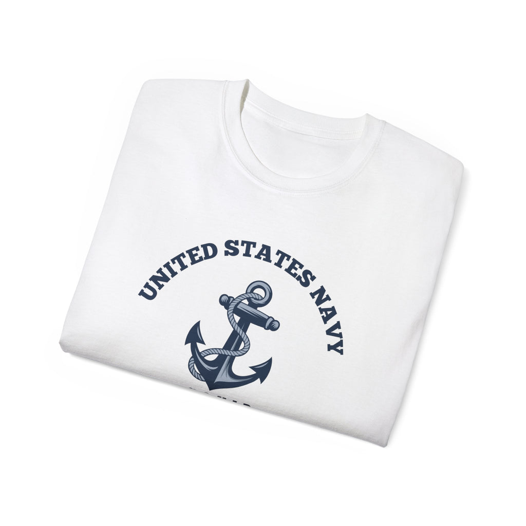 United States Navy Anchor Tee — "Squid" Graphic Cotton T-Shirt