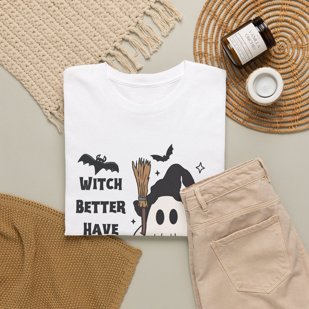 Witch Better Have My Candy Unisex Heavy Cotton Tee