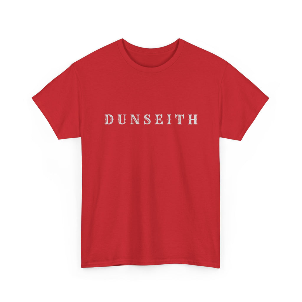 DUNSEITH Vintage Lettering Tee