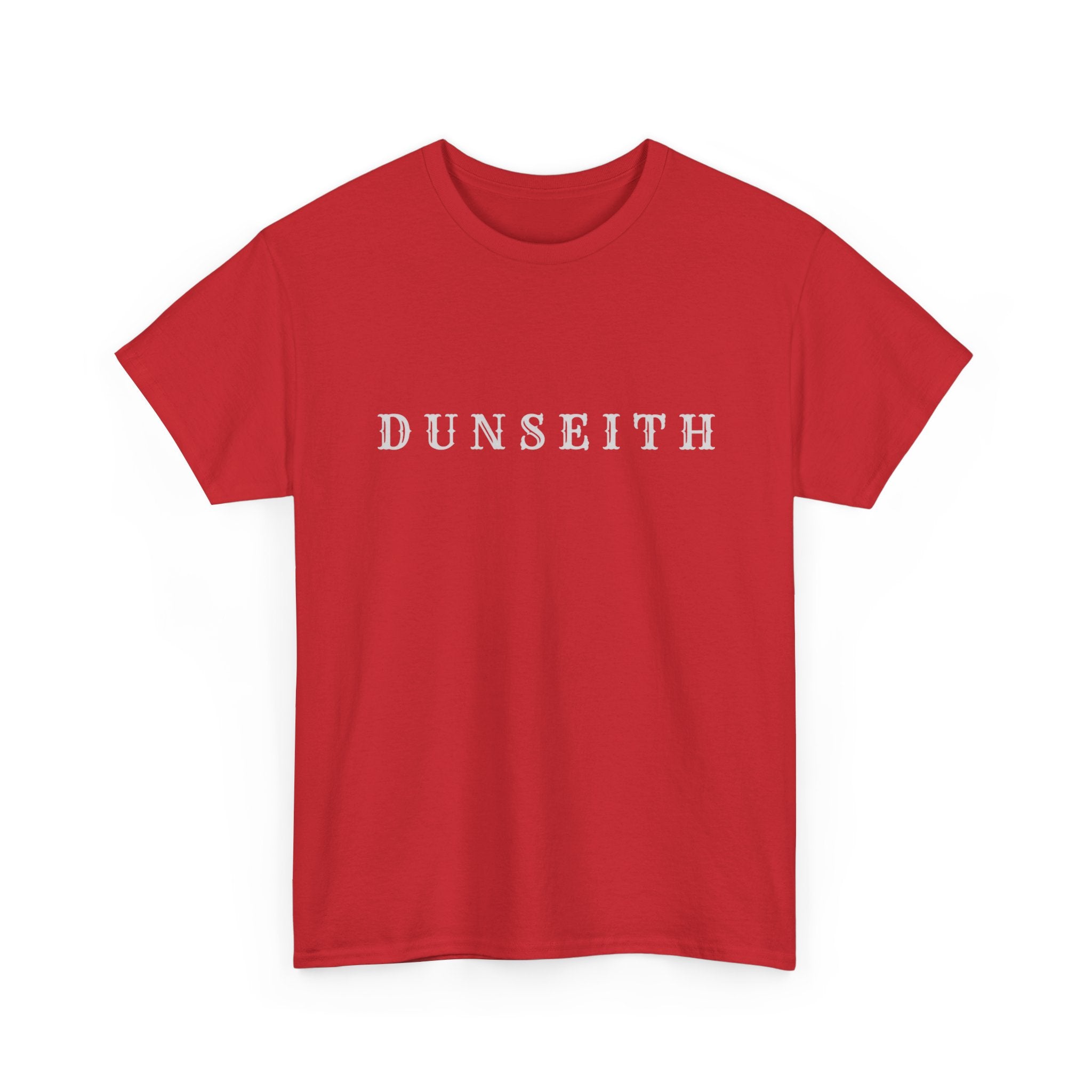 DUNSEITH Vintage Lettering Tee