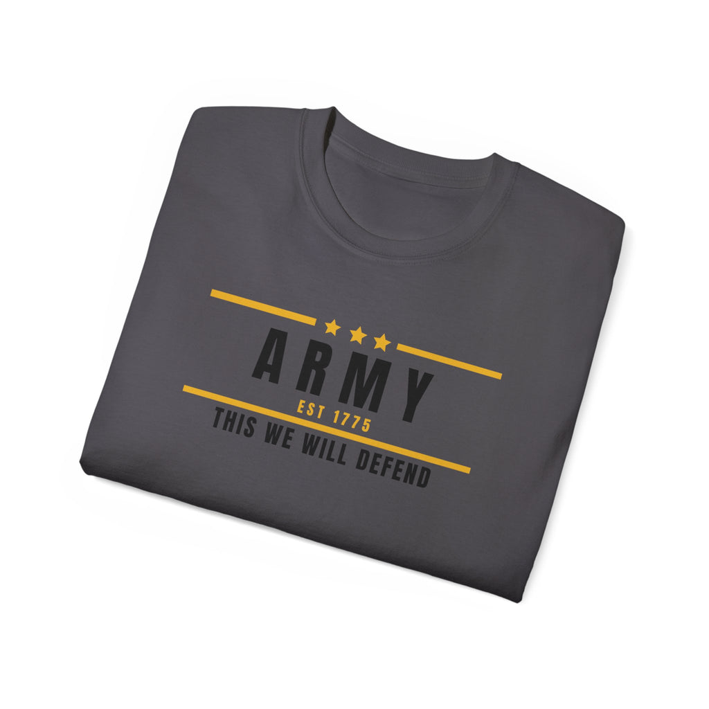 Army This We Will Defend Tee — Patriotic Military Cotton T-Shirt