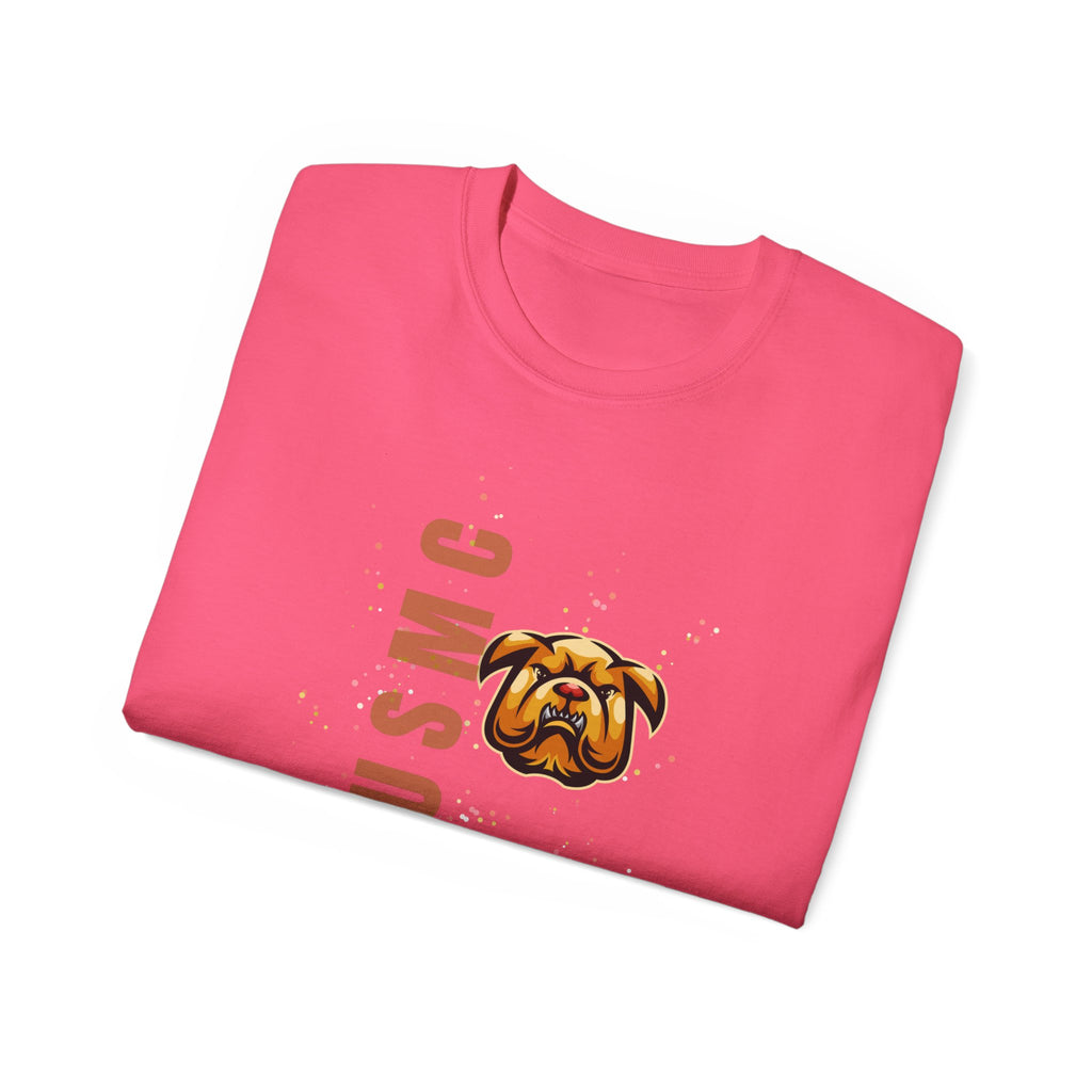 USMC Jarhead Bulldog T‑Shirt — Marine Corps Vertical Logo Tee