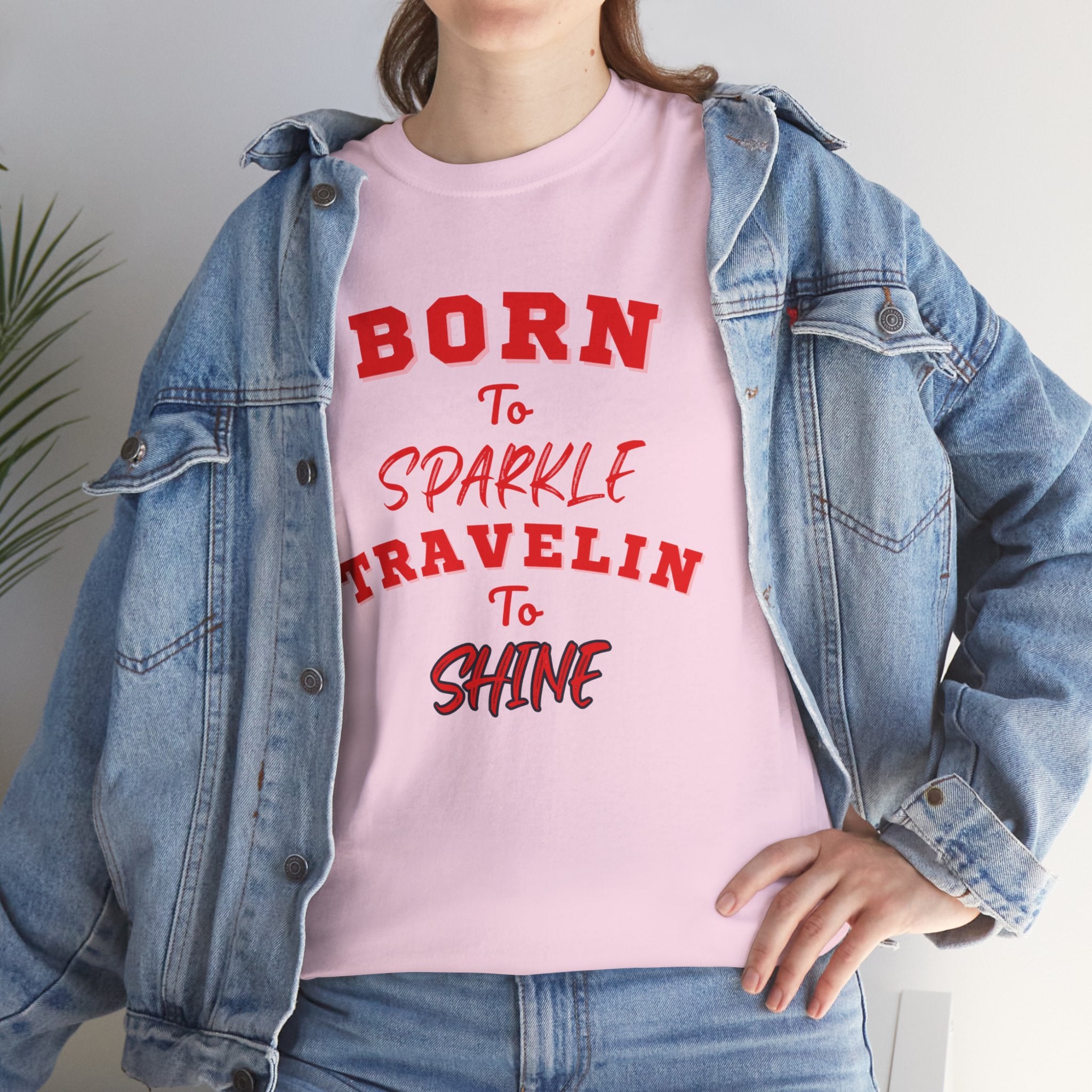 Traveling and shining T‑Shirt — Adventure Graphic Tee