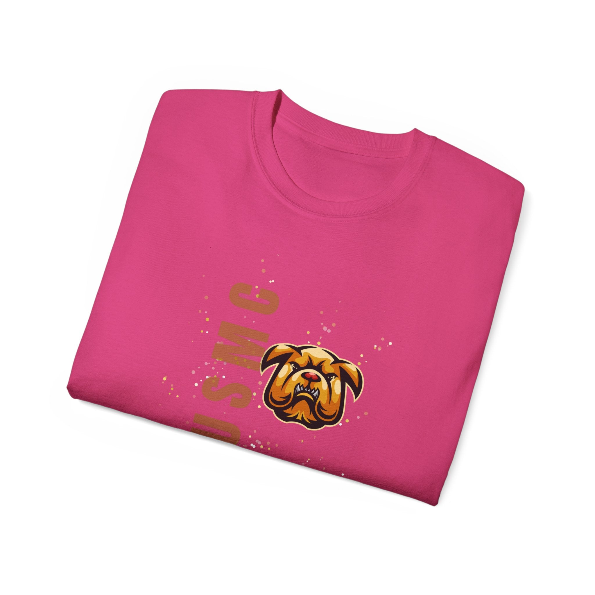 USMC Jarhead Bulldog T‑Shirt — Marine Corps Vertical Logo Tee