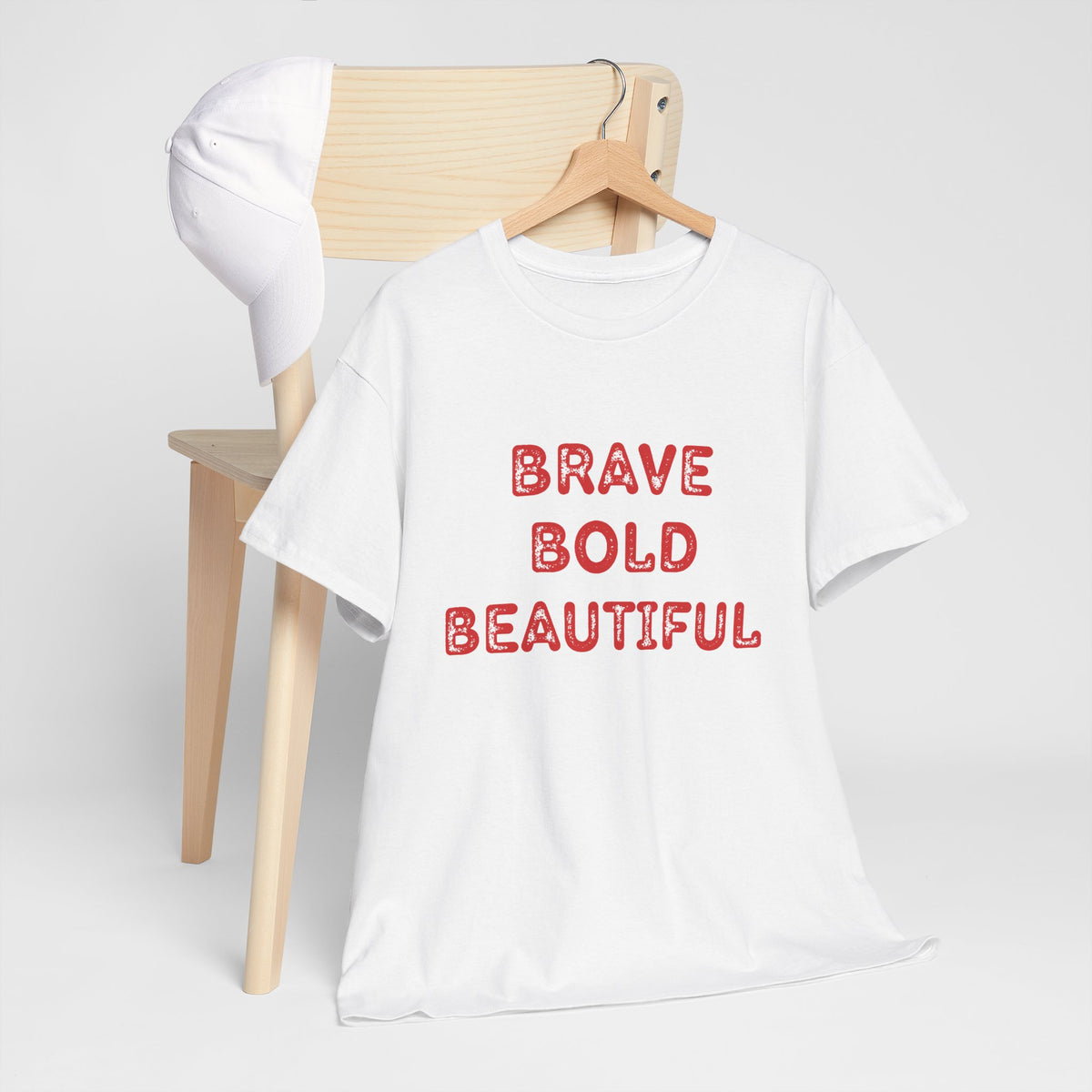 Brave Bold Beautiful Tee - Inspirational Graphic Shirt