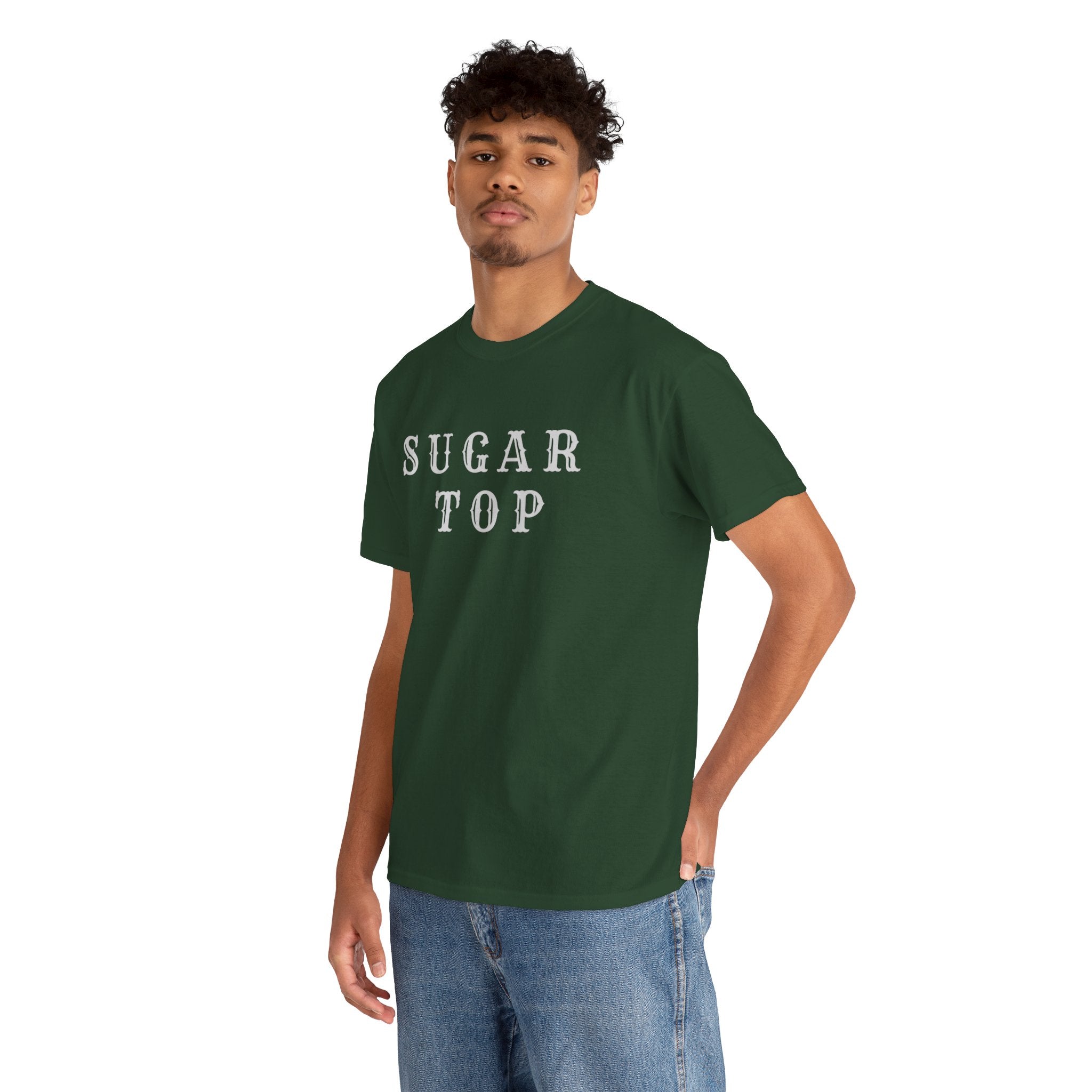Sugar Top T-Shirt — Retro Western Lettering Tee